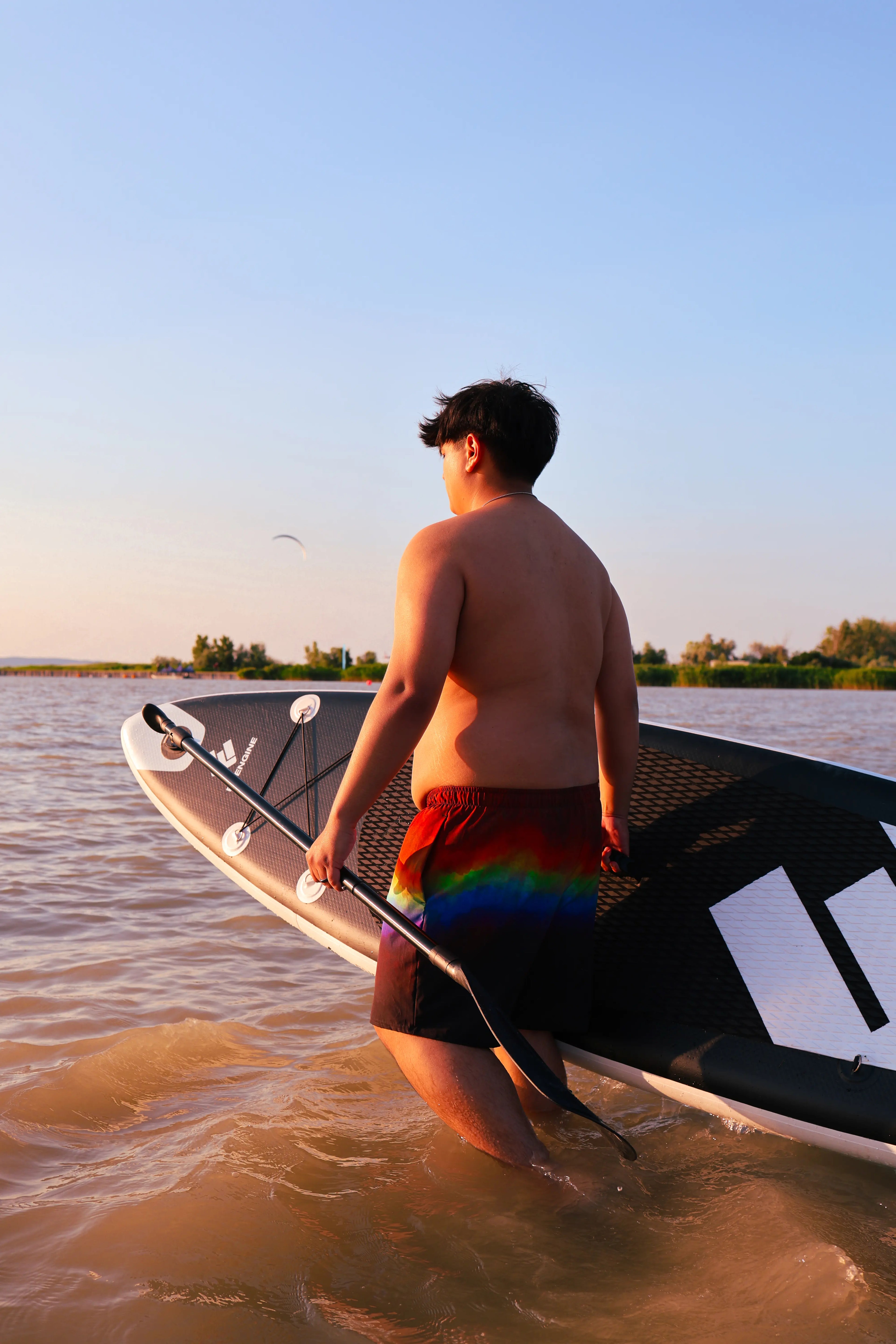 Herren Badeshorts | Aurora Ember | Recycelt | Christine Wagner