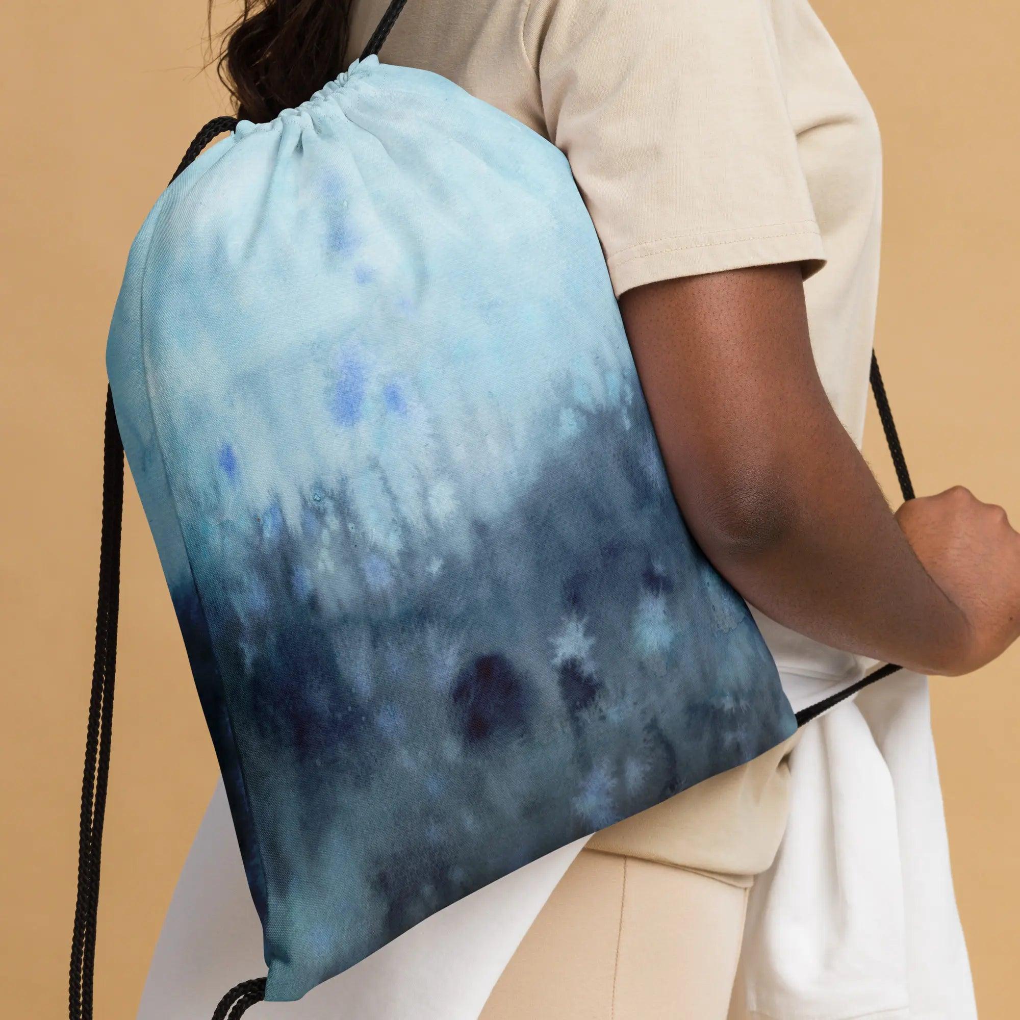 Turnbeutel - Sportbeutel | Zen Mind Aquarell | Christine Wagner - Christine Wagner