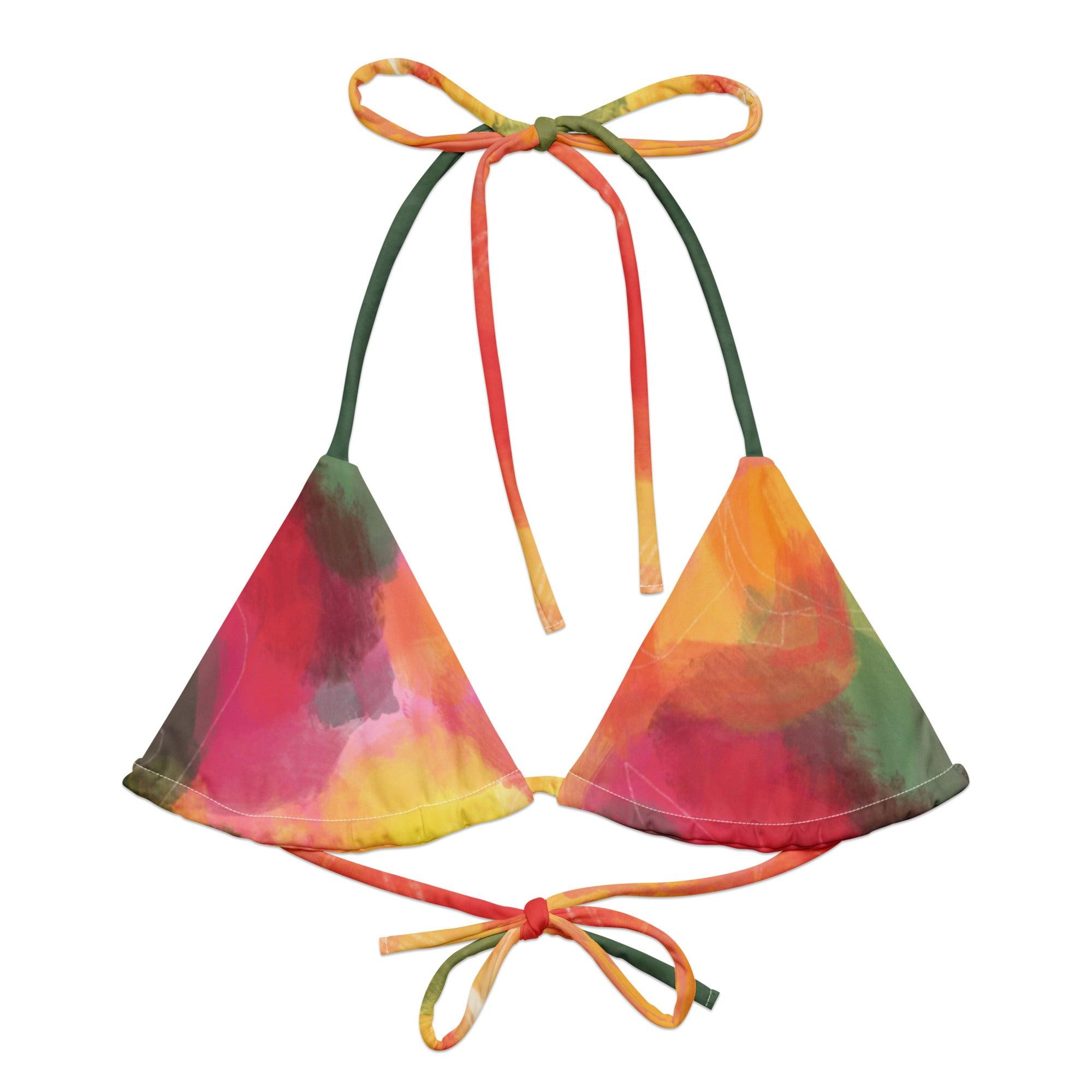 Triangel-Bikini Oberteil | Frühlingsrausch - Recycelt - Christine Wagner