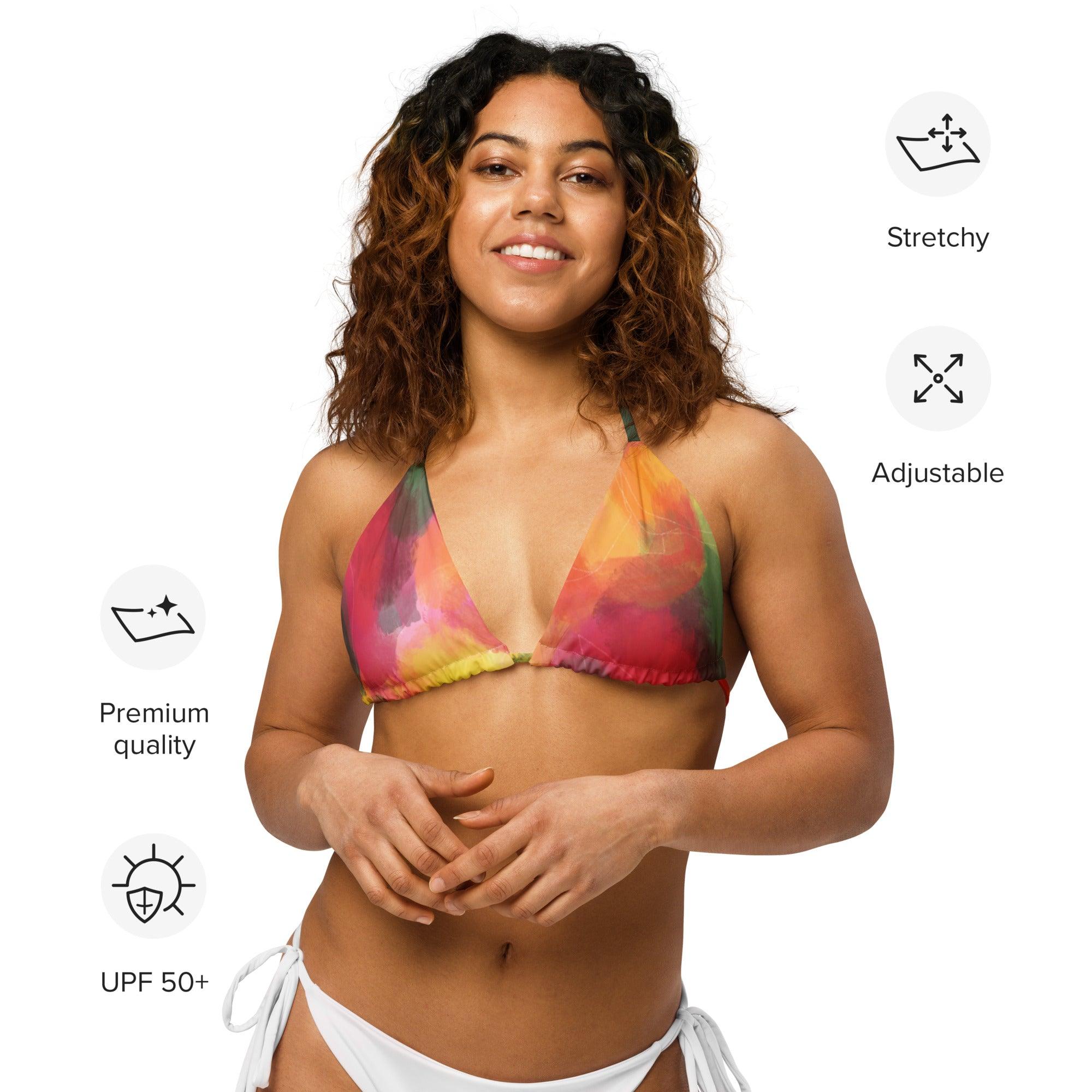 Triangel-Bikini Oberteil | Frühlingsrausch - Recycelt - Christine Wagner