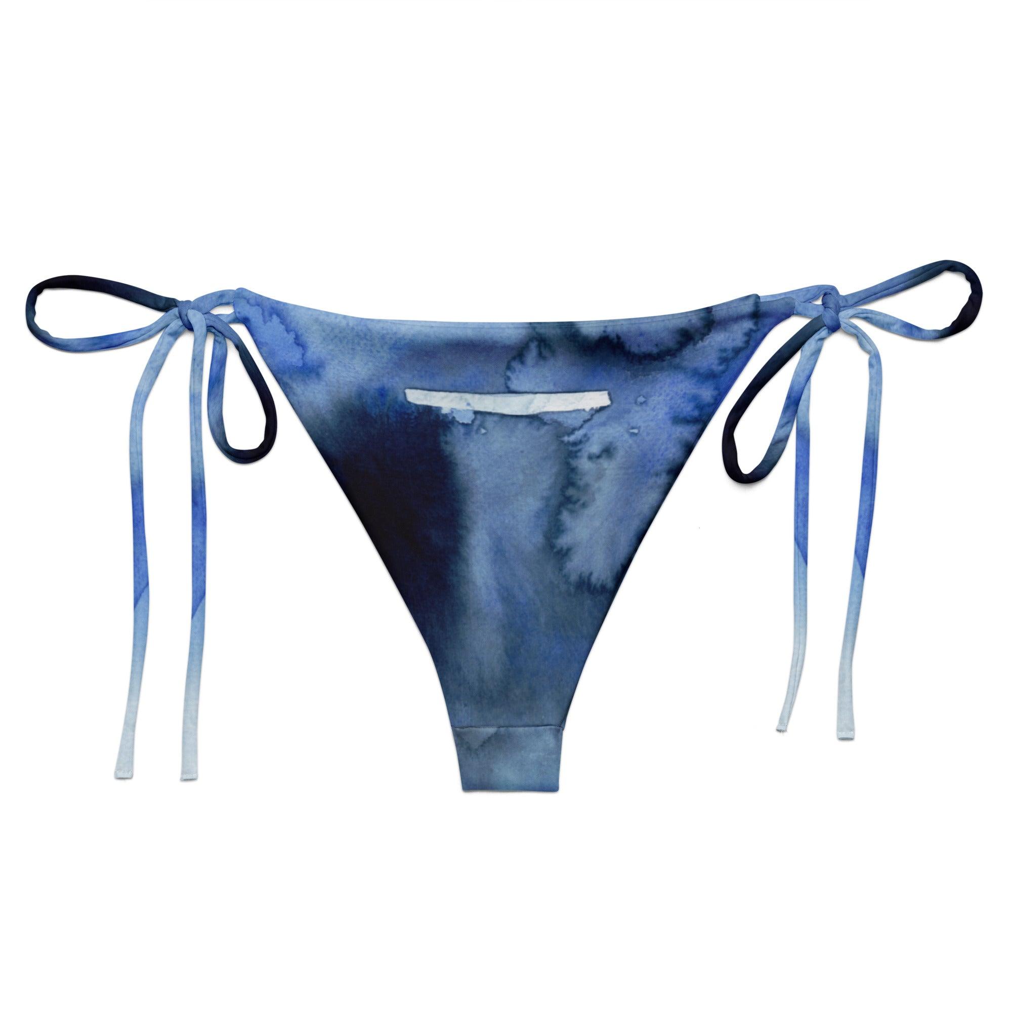Brazilian-Bikinihose | Deeper into the Blue - Recycelt - Christine Wagner