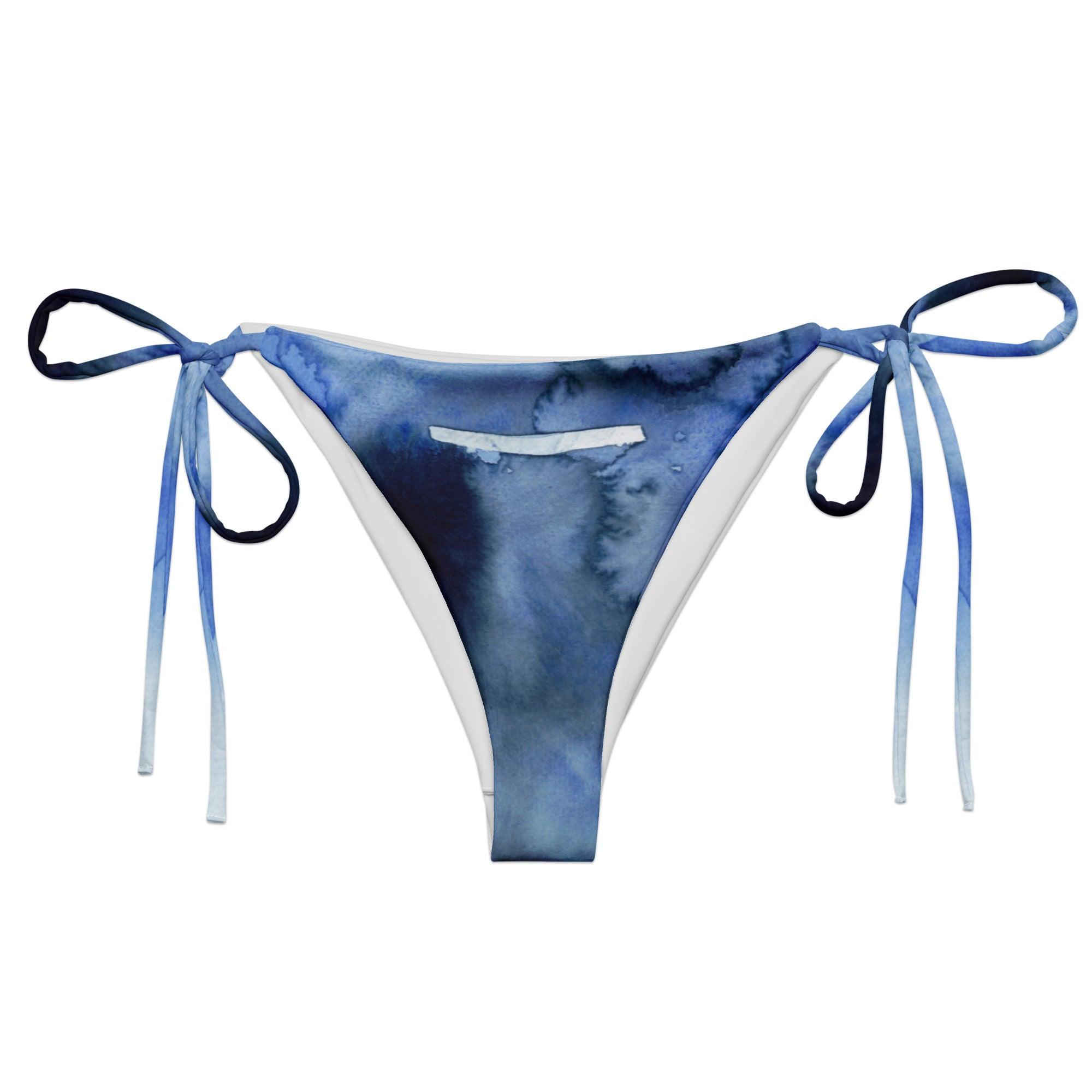 Brazilian-Bikinihose | Deeper into the Blue - Recycelt - Christine Wagner