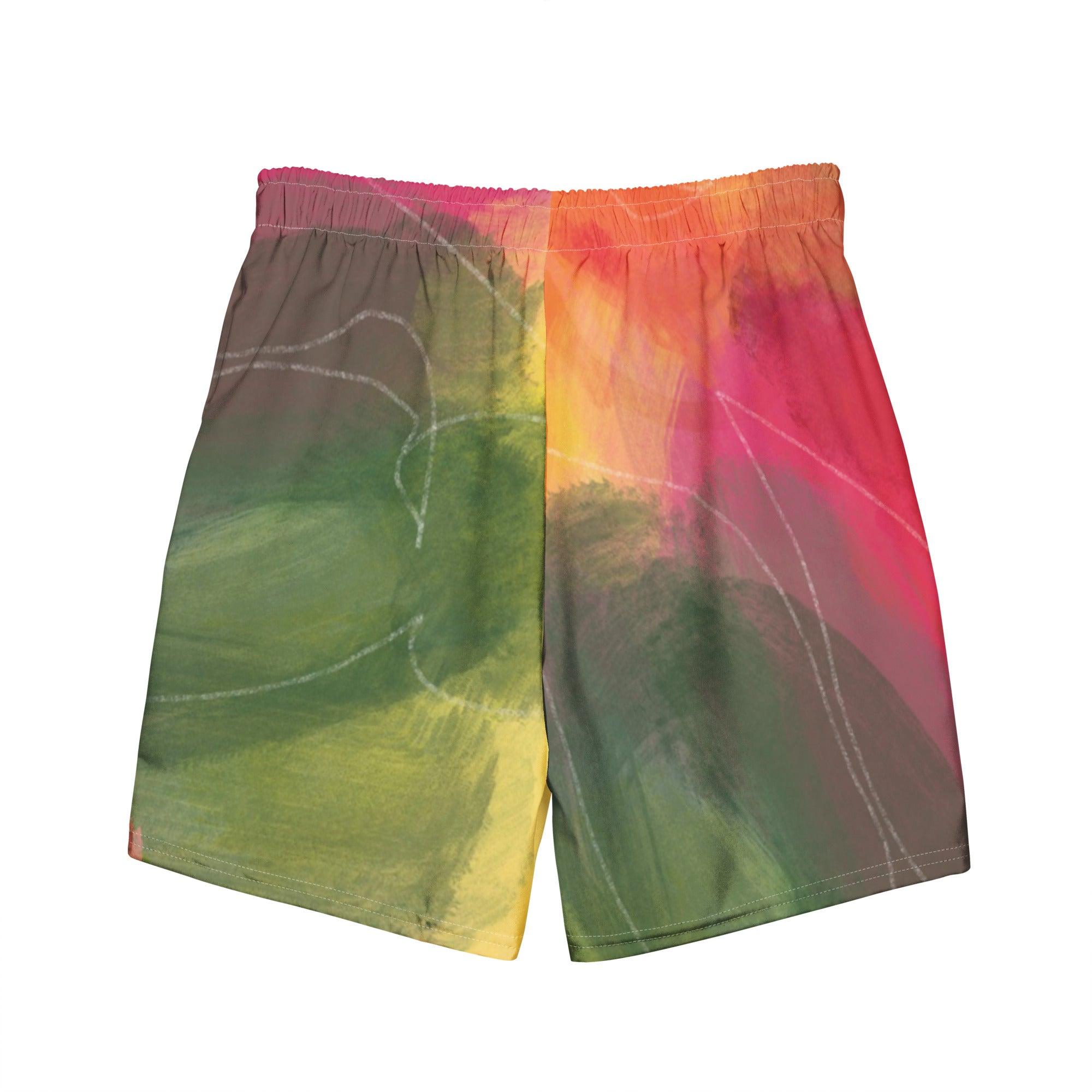 Herren Badeshorts | Frühlingsrausch | Recycelt - Christine Wagner