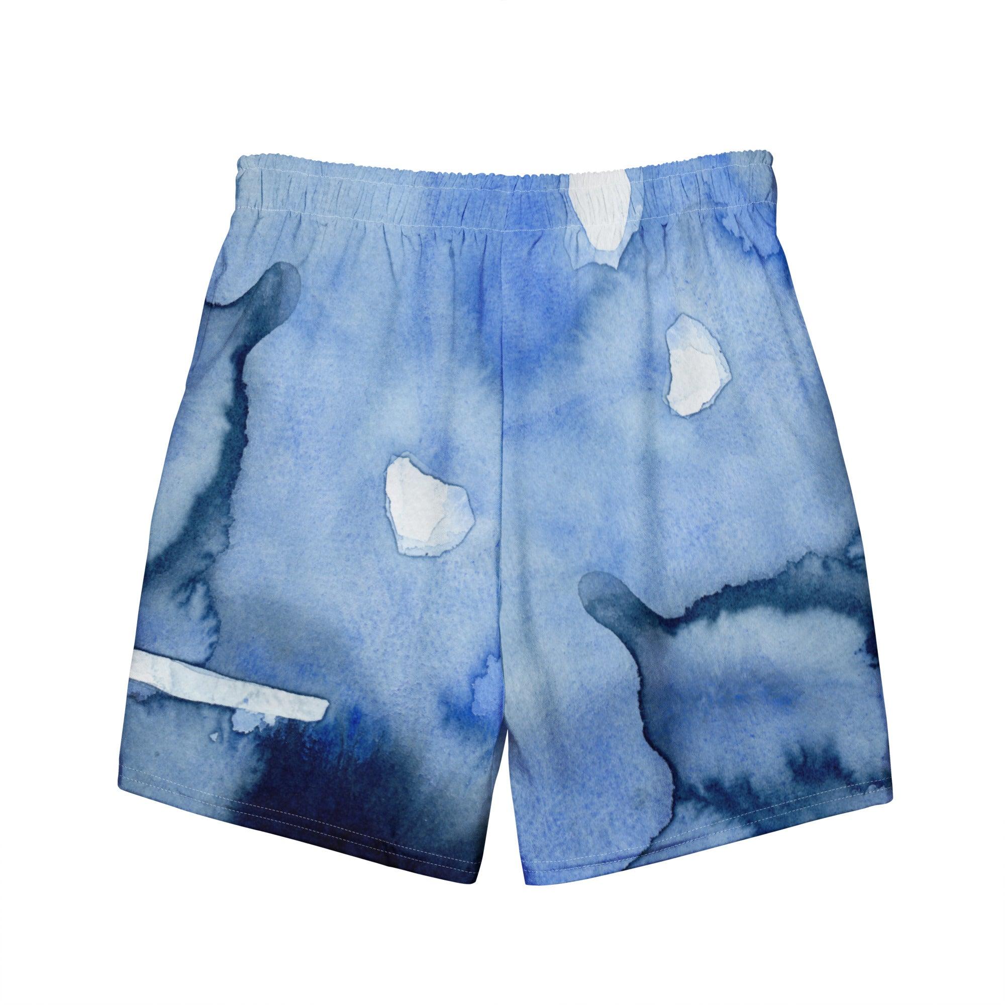 Herren Badeshorts | Deeper into the Blue| Recycelt - Christine Wagner