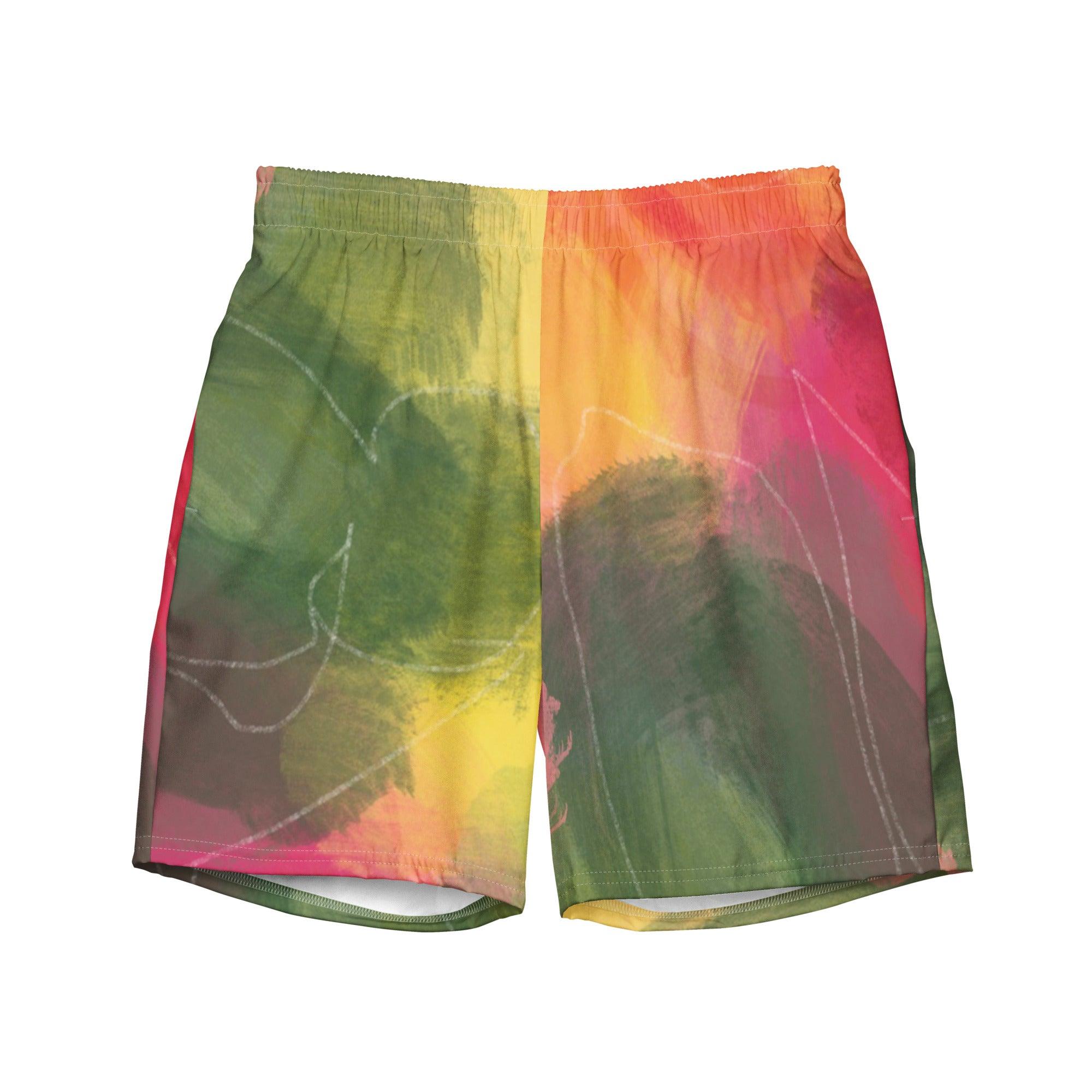 Herren Badeshorts | Frühlingsrausch | Recycelt - Christine Wagner