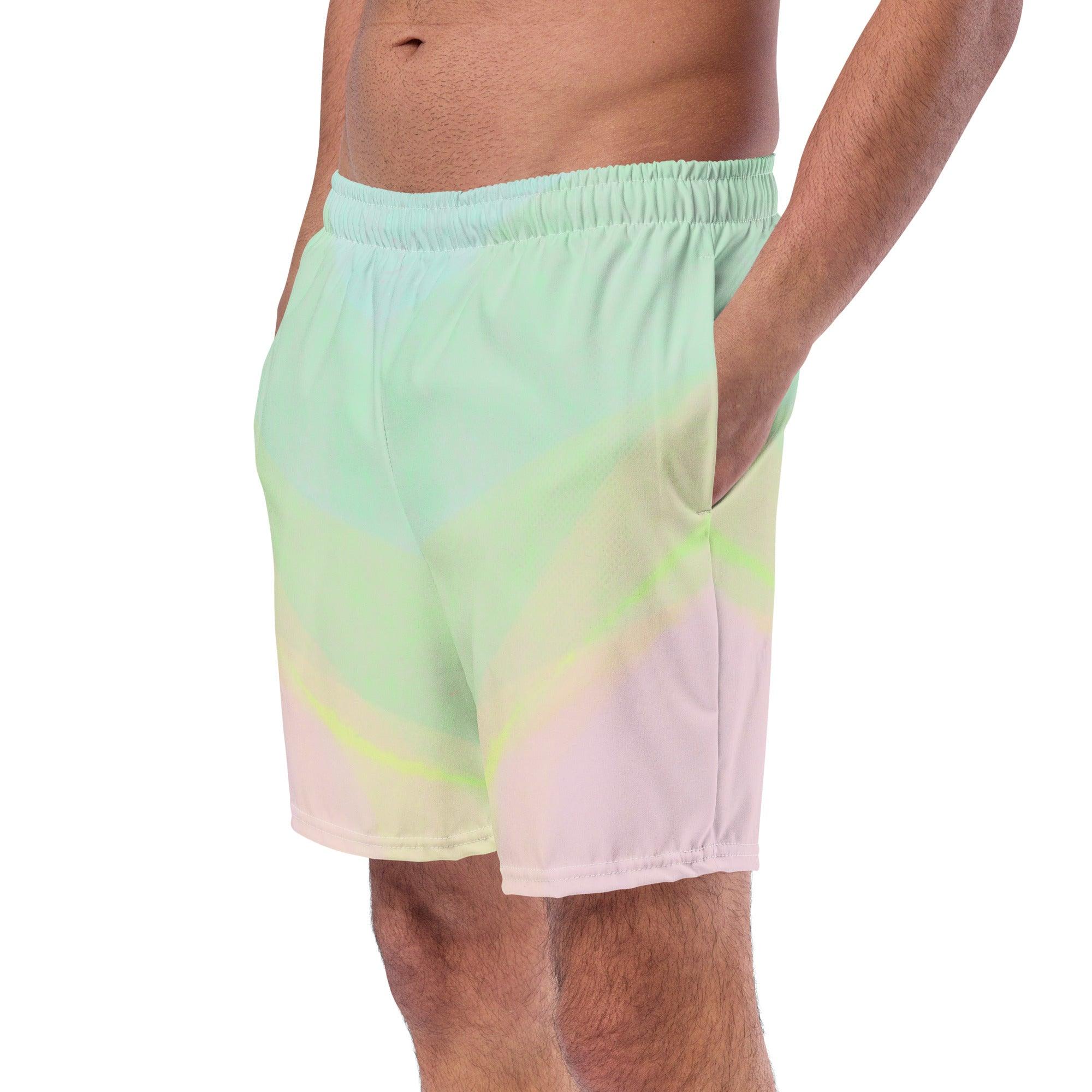 Herren Badeshorts | Electric Pistachio | Recycelt - Christine Wagner