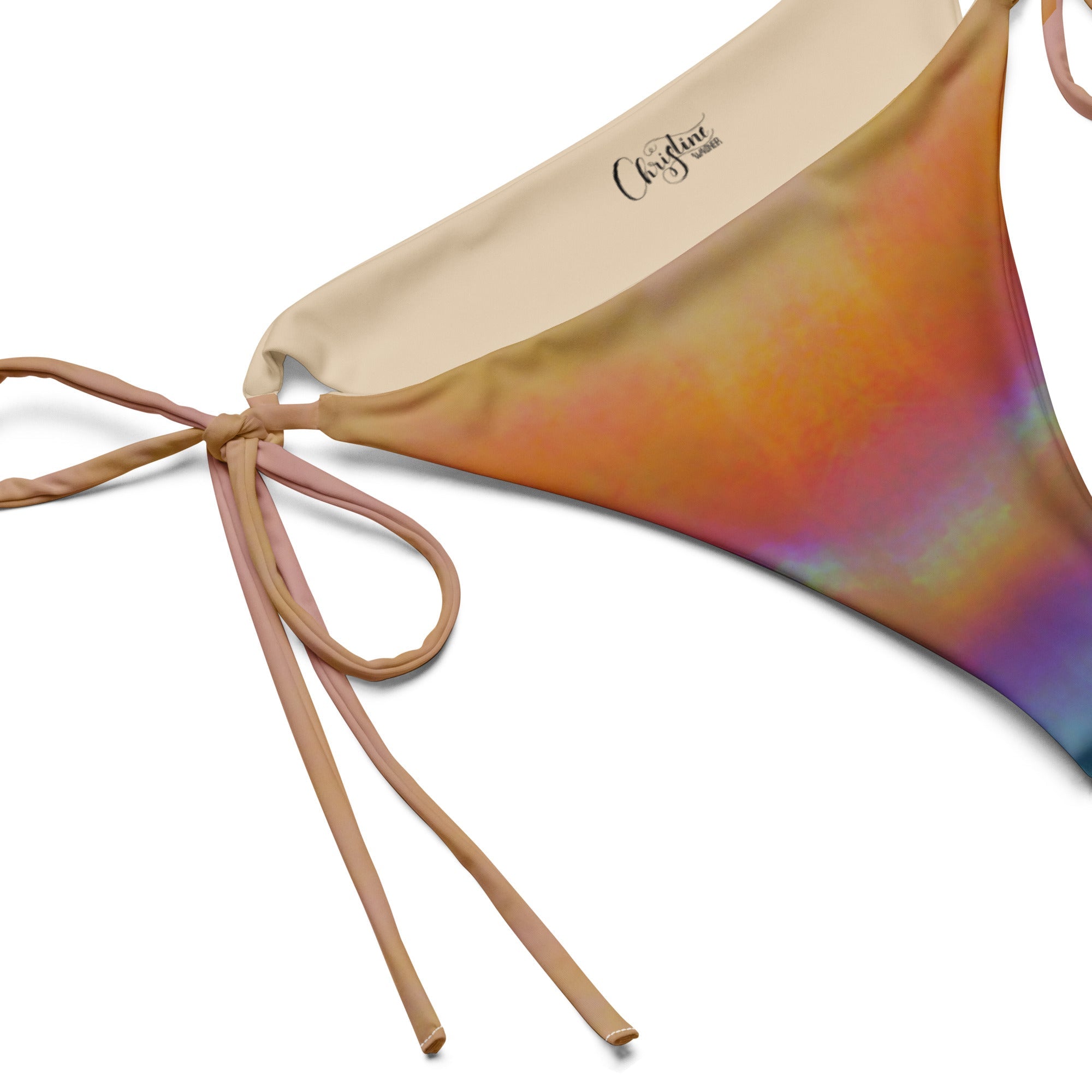 Brazilian - Bikinihose | Aurora Sand – Recycelt | Christine Wagner - Bikini - Christine Wagner Studio
