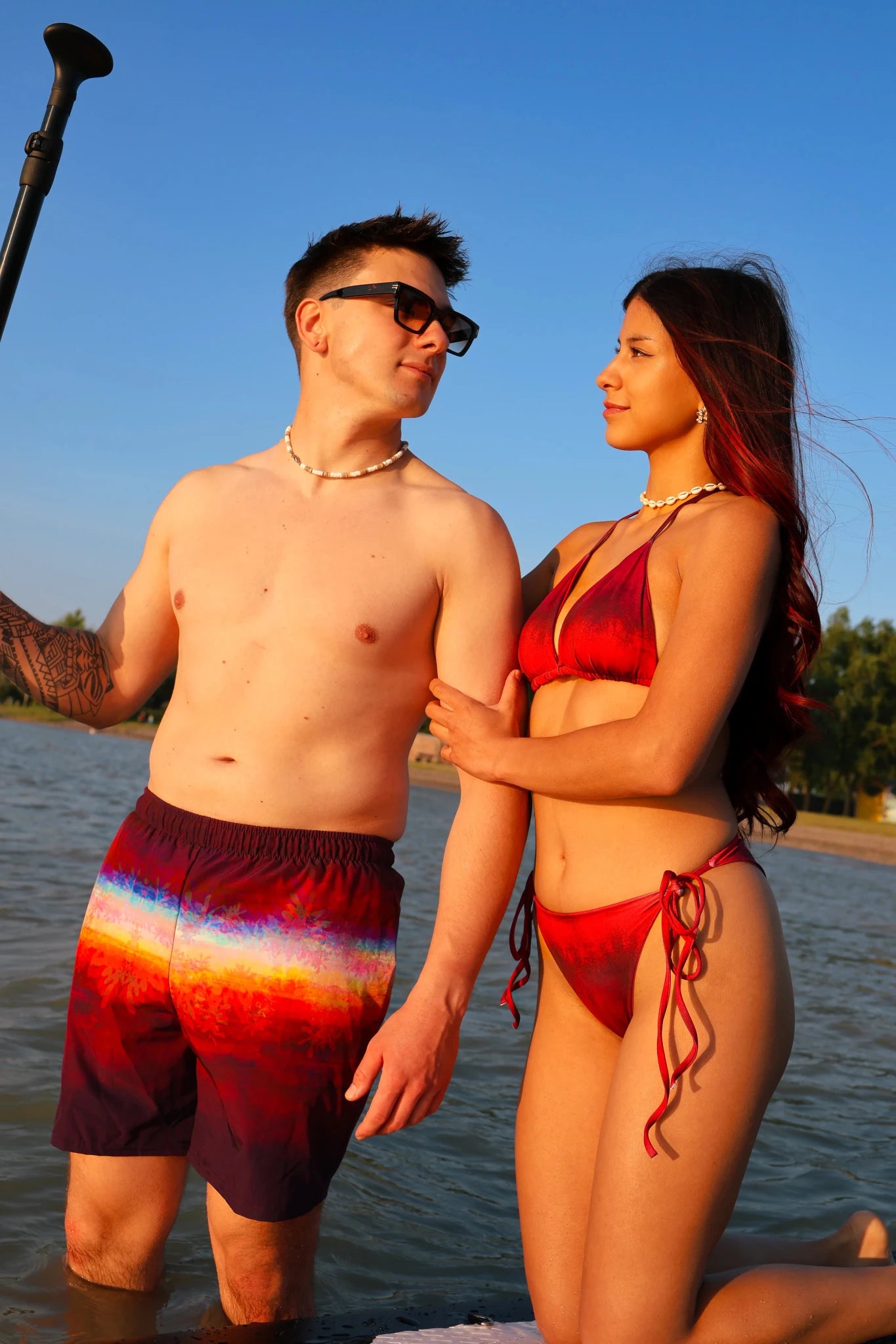 Brazilian - Bikinihose | Berry Bordeaux | Recycelt - Christine Wagner Studio