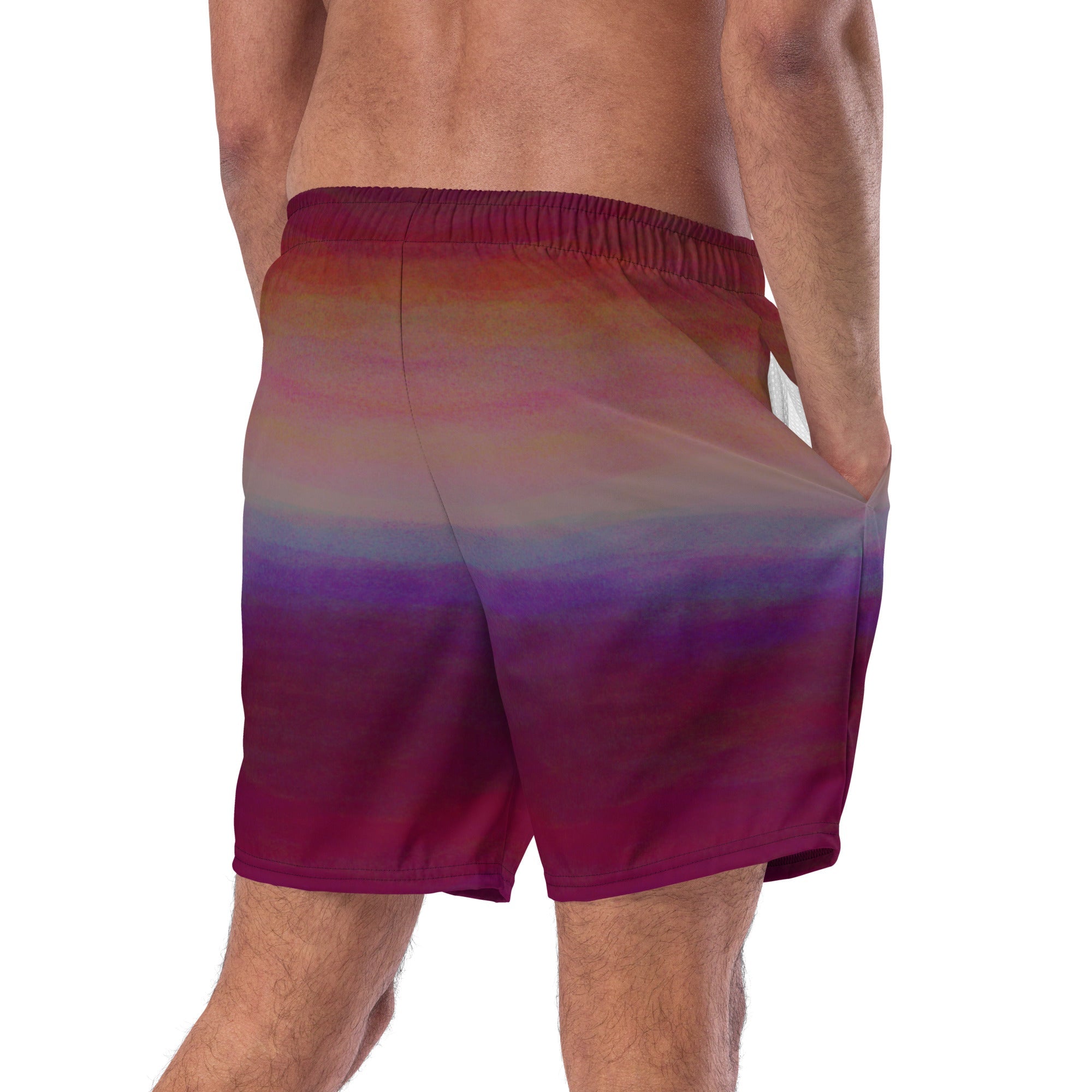 Herren Badeshorts | Aurora Night | Recycelt | Christine Wagner - Badeshorts - Christine Wagner Studio