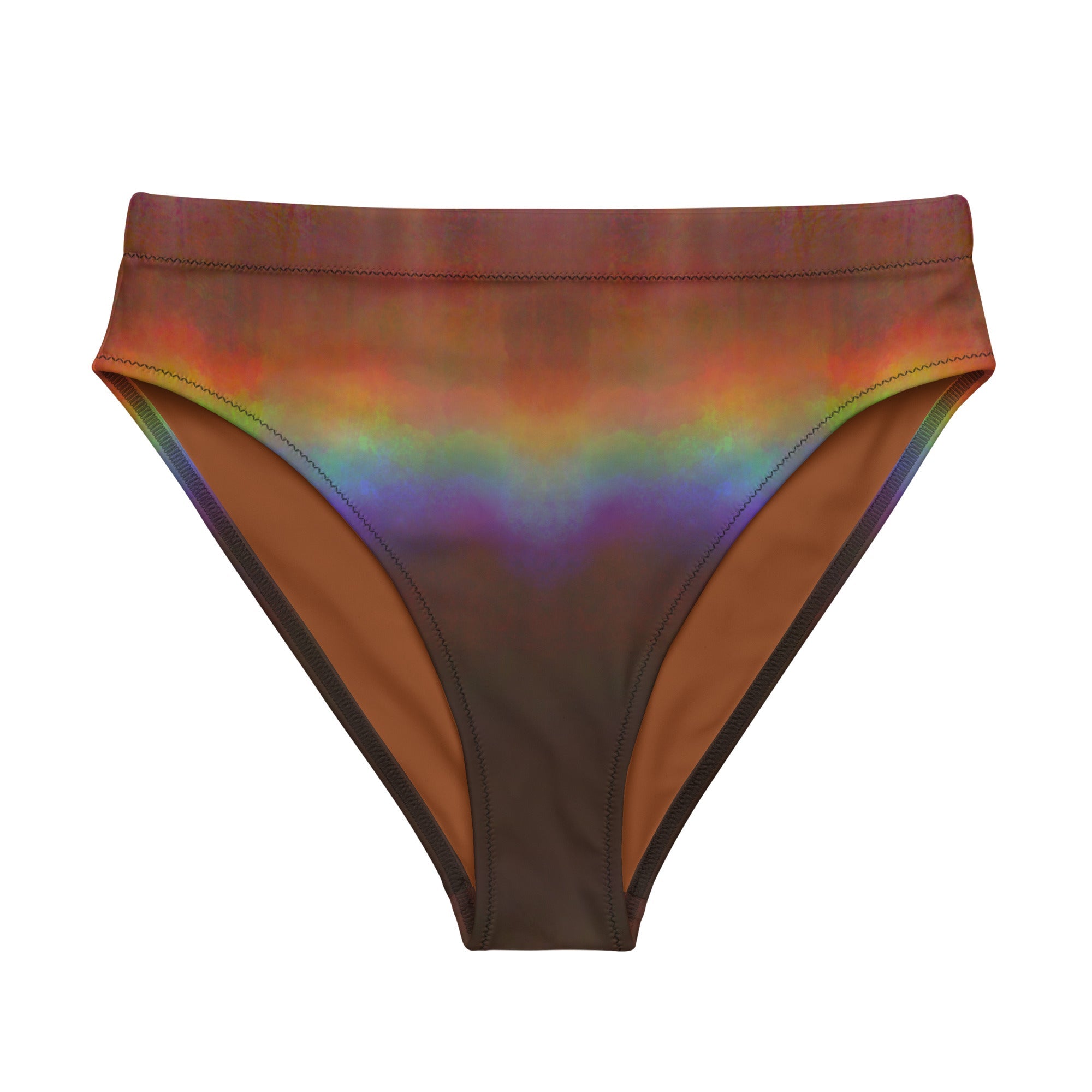 High - Waist Bikinihose | Aurora Ember | Recycelt - Bikini - Christine Wagner Studio
