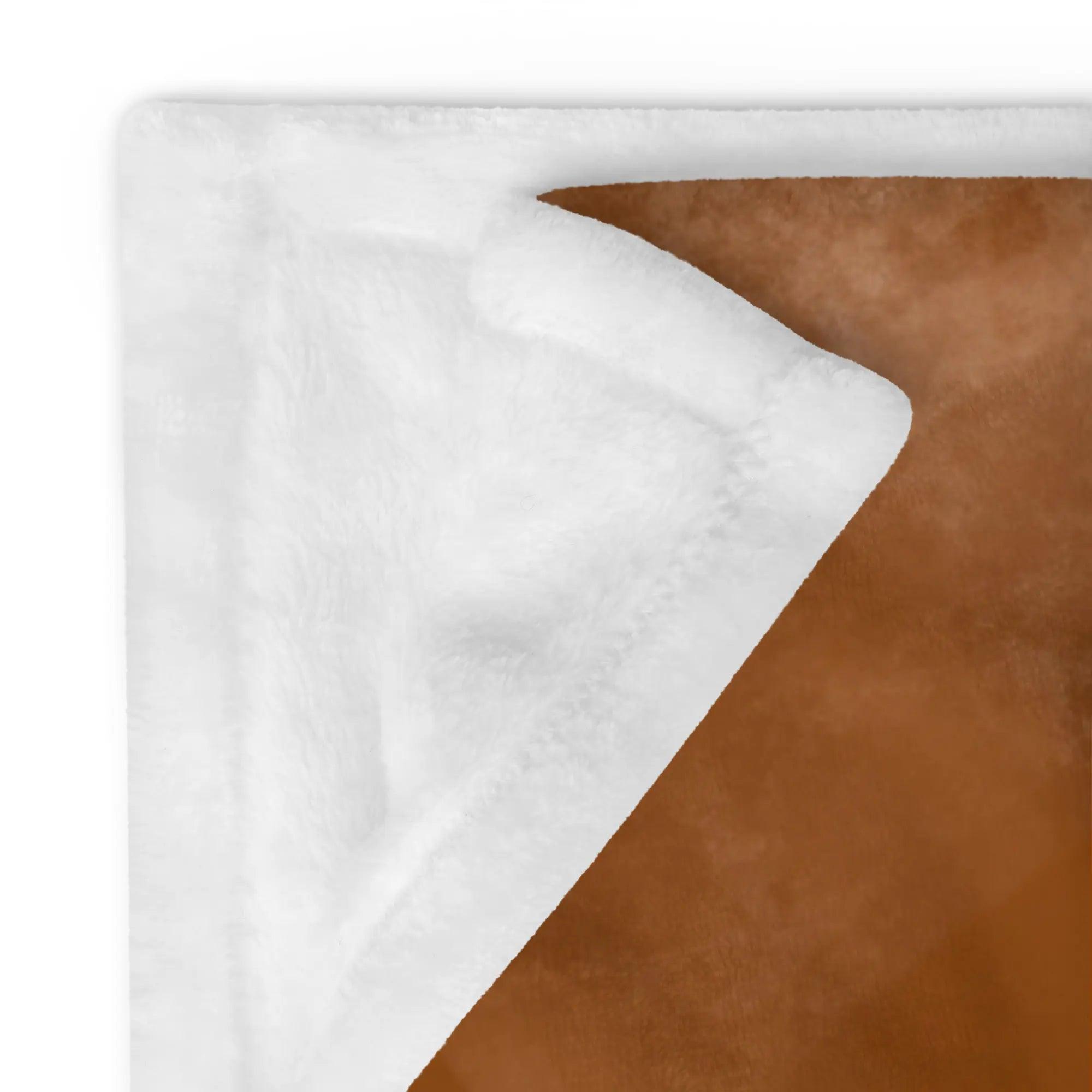 Kuscheldecke | Chai Latte | Christine Wagner - Decke - Christine Wagner Studio