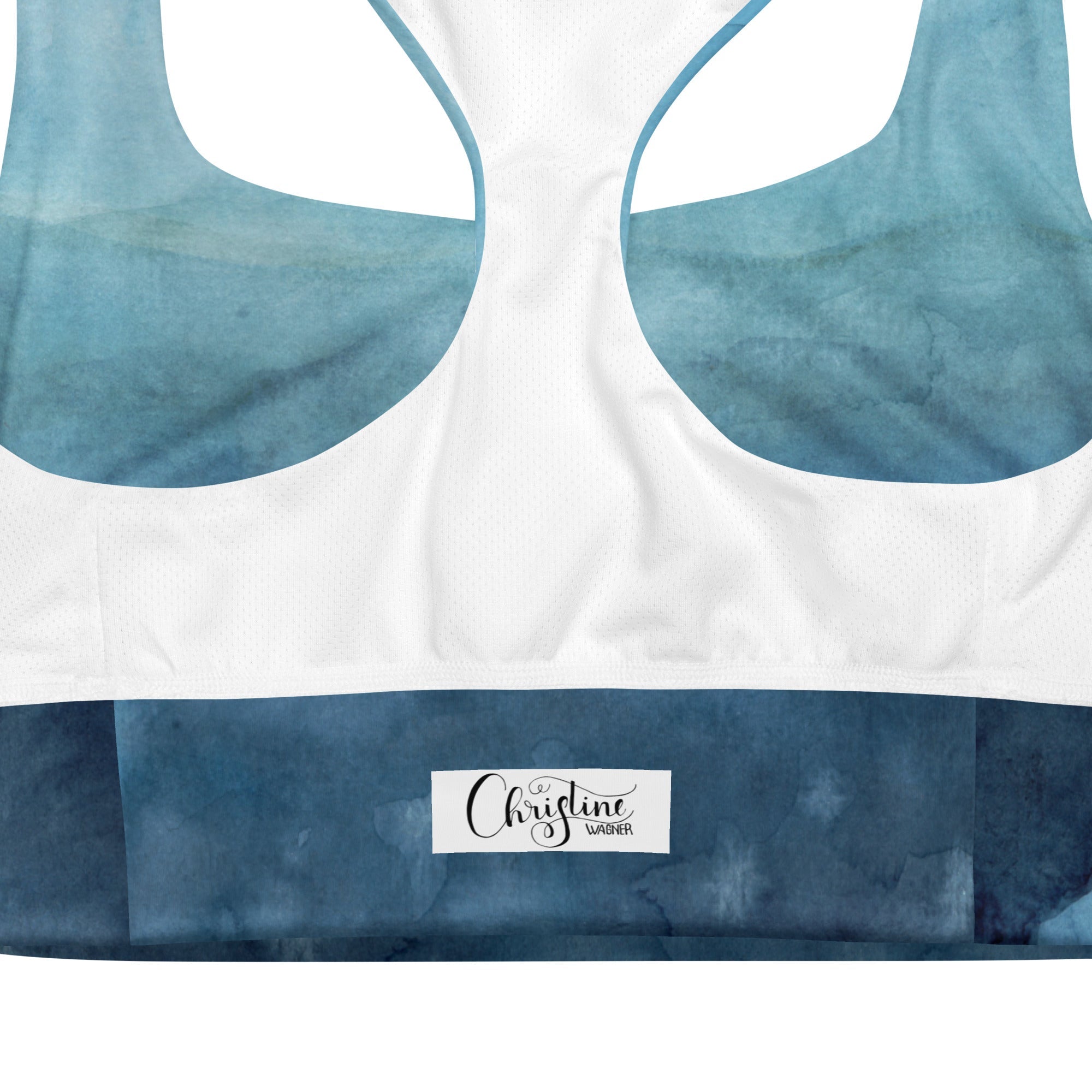 Sport - BH Longline | Mountain Air | Recycelt - Christine Wagner Studio