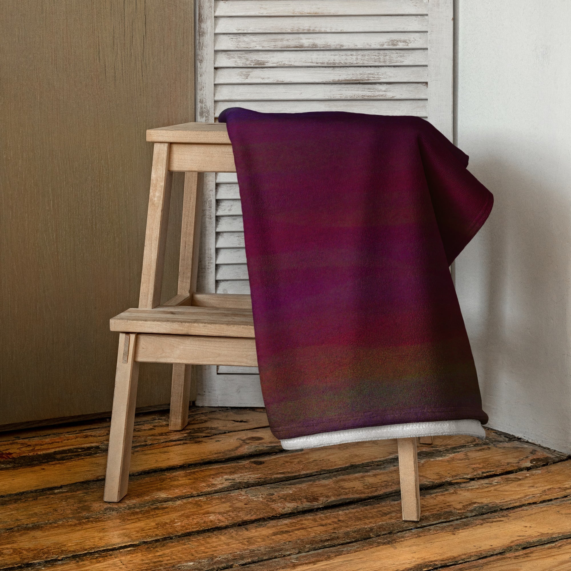 Strandhandtuch | Aurora Night | Christine Wagner - Accessoires - Christine Wagner Studio