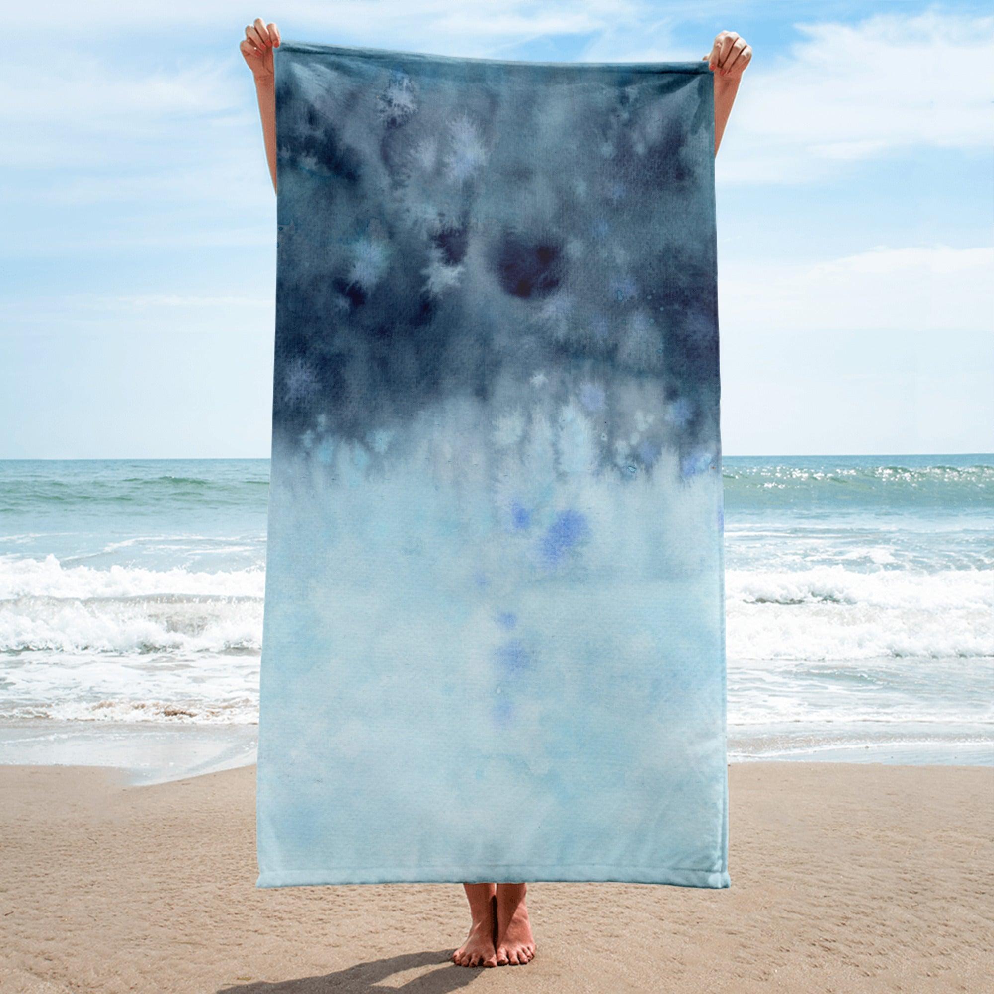 Strandhandtuch | Zen Mind | Christine Wagner - Strandhandtuch - Christine Wagner Studio