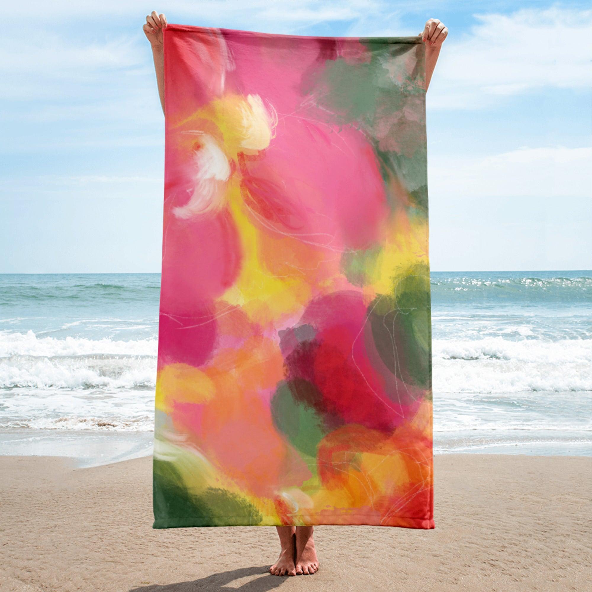 Strandhandtuch | Frühlingsrausch | Christine Wagner - Christine Wagner