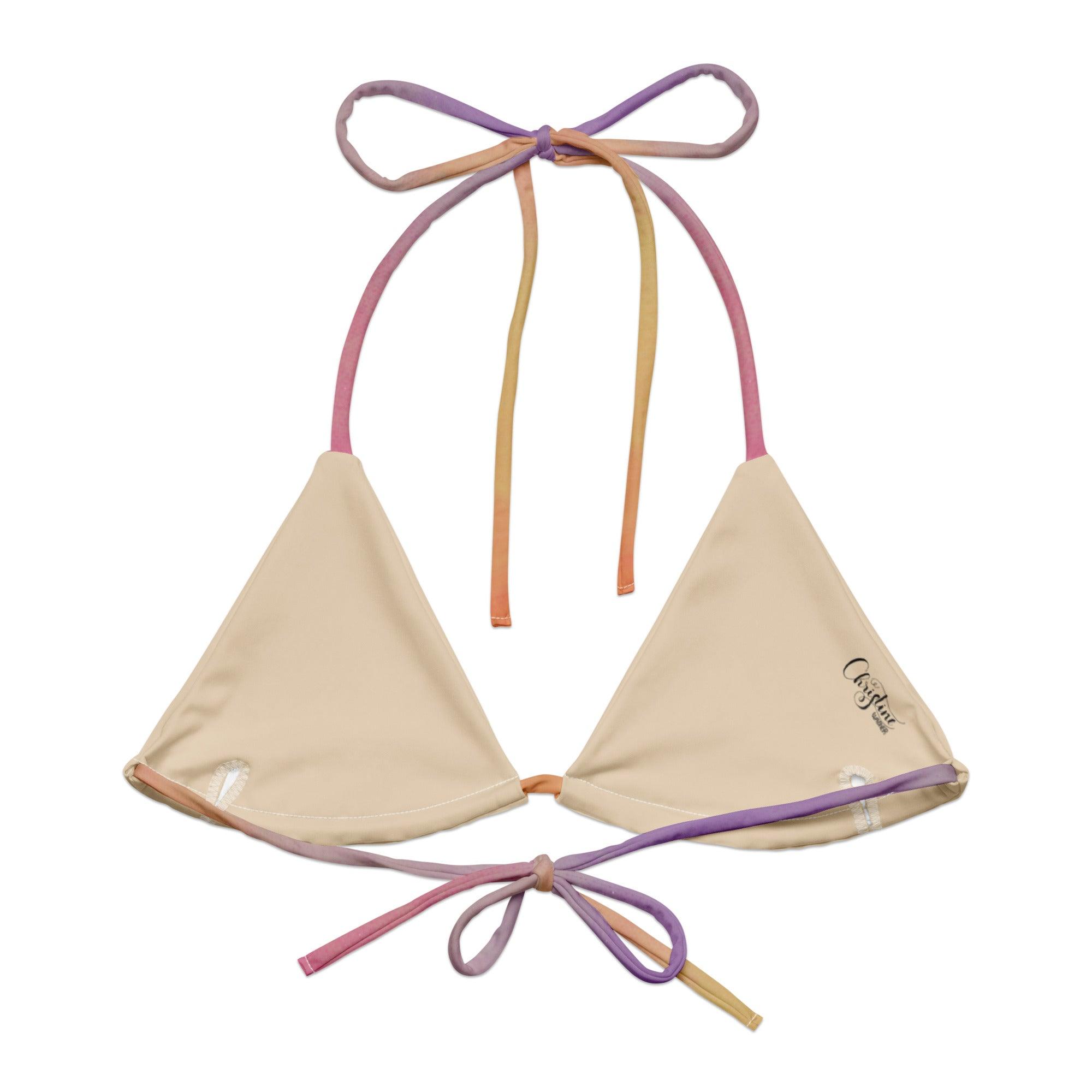 Triangel - Bikini Oberteil | Fabulous - Recycelt - Bikini - Christine Wagner Studio