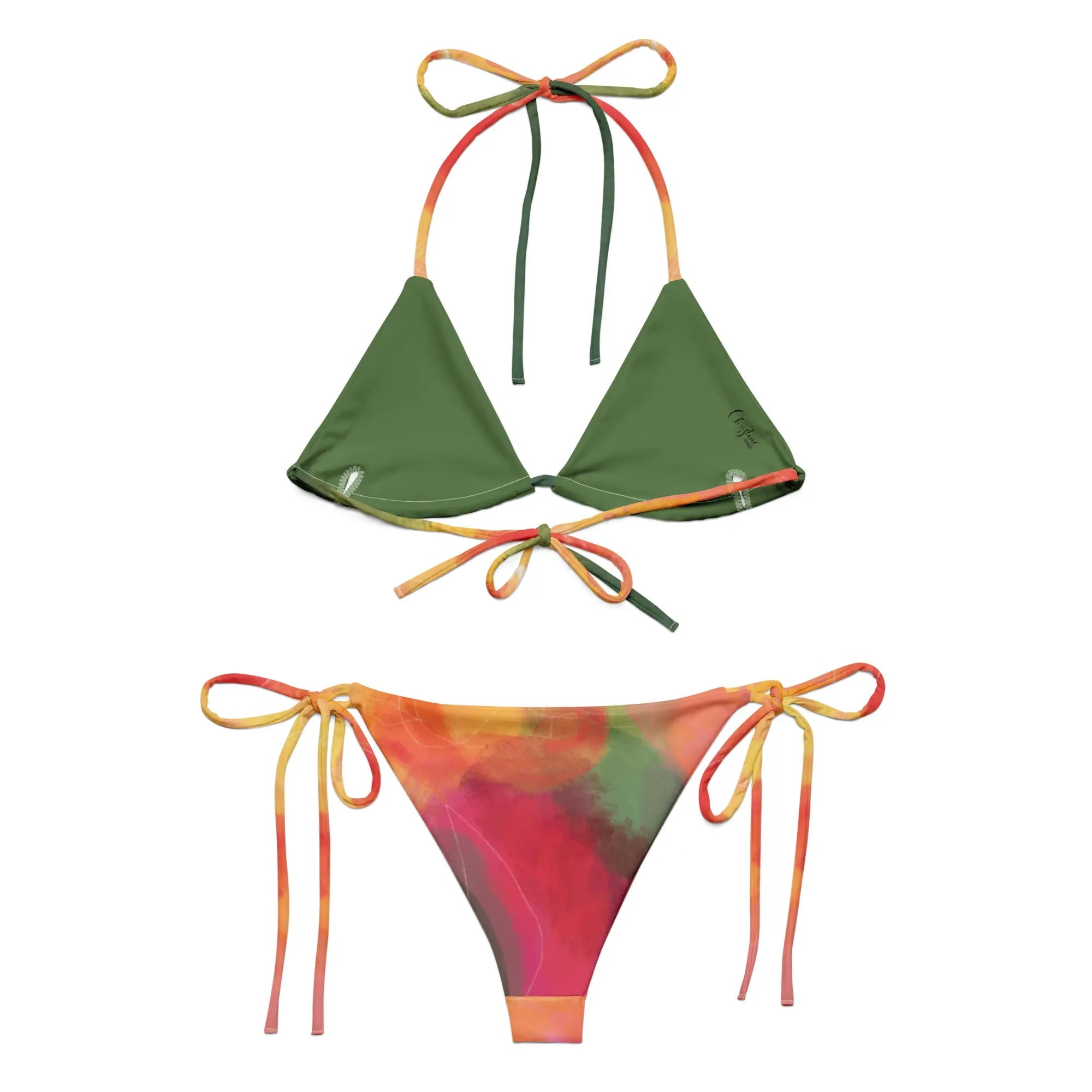 Triangel - Bikini Oberteil | Frühlingsrausch - Recycelt - Bikini - Christine Wagner Studio