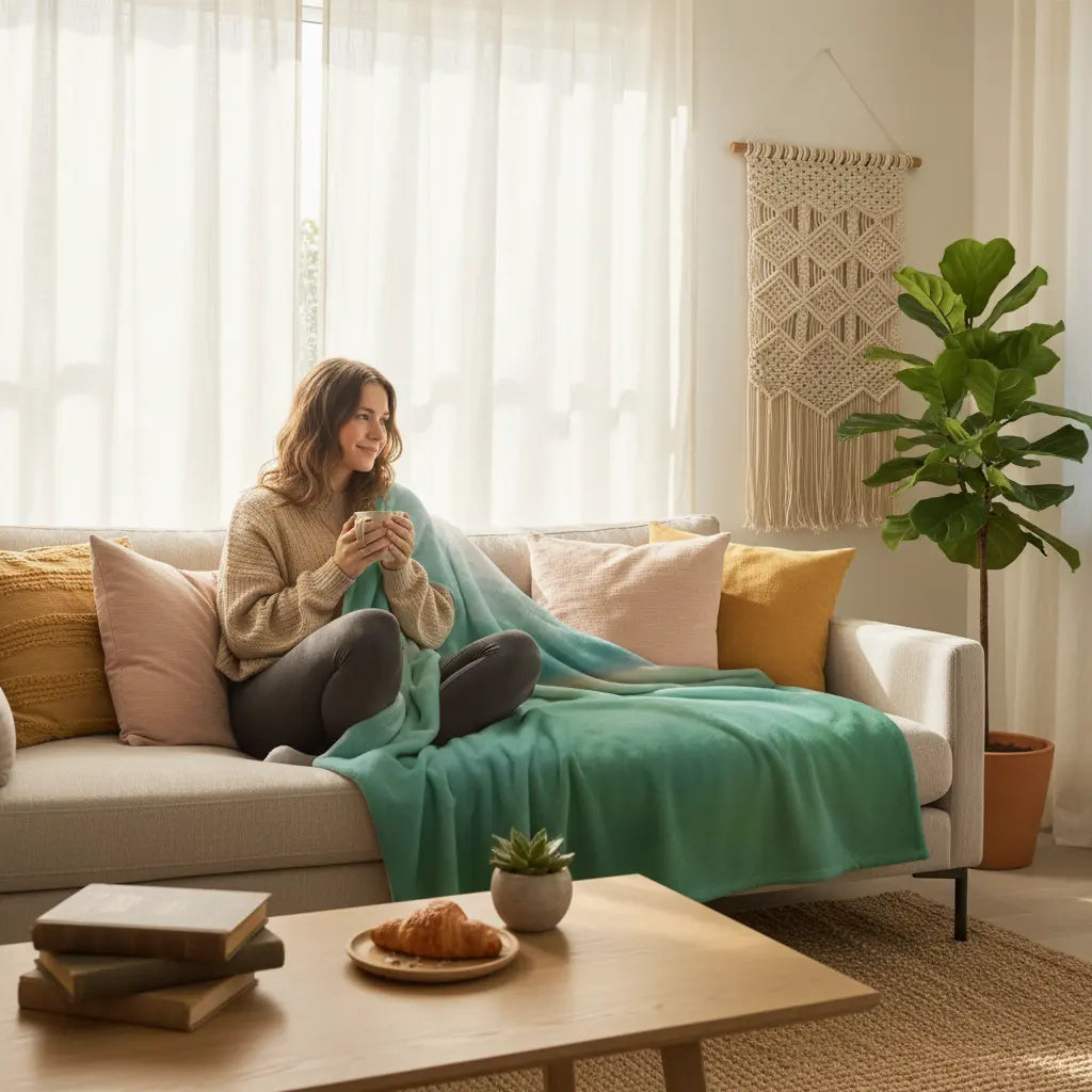 Kuscheldecke | By the Sea | Christine Wagner