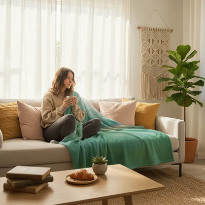 Kuscheldecke | By the Sea | Christine Wagner