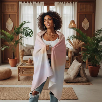 Kuscheldecke | Peach Dreams | Christine Wagner