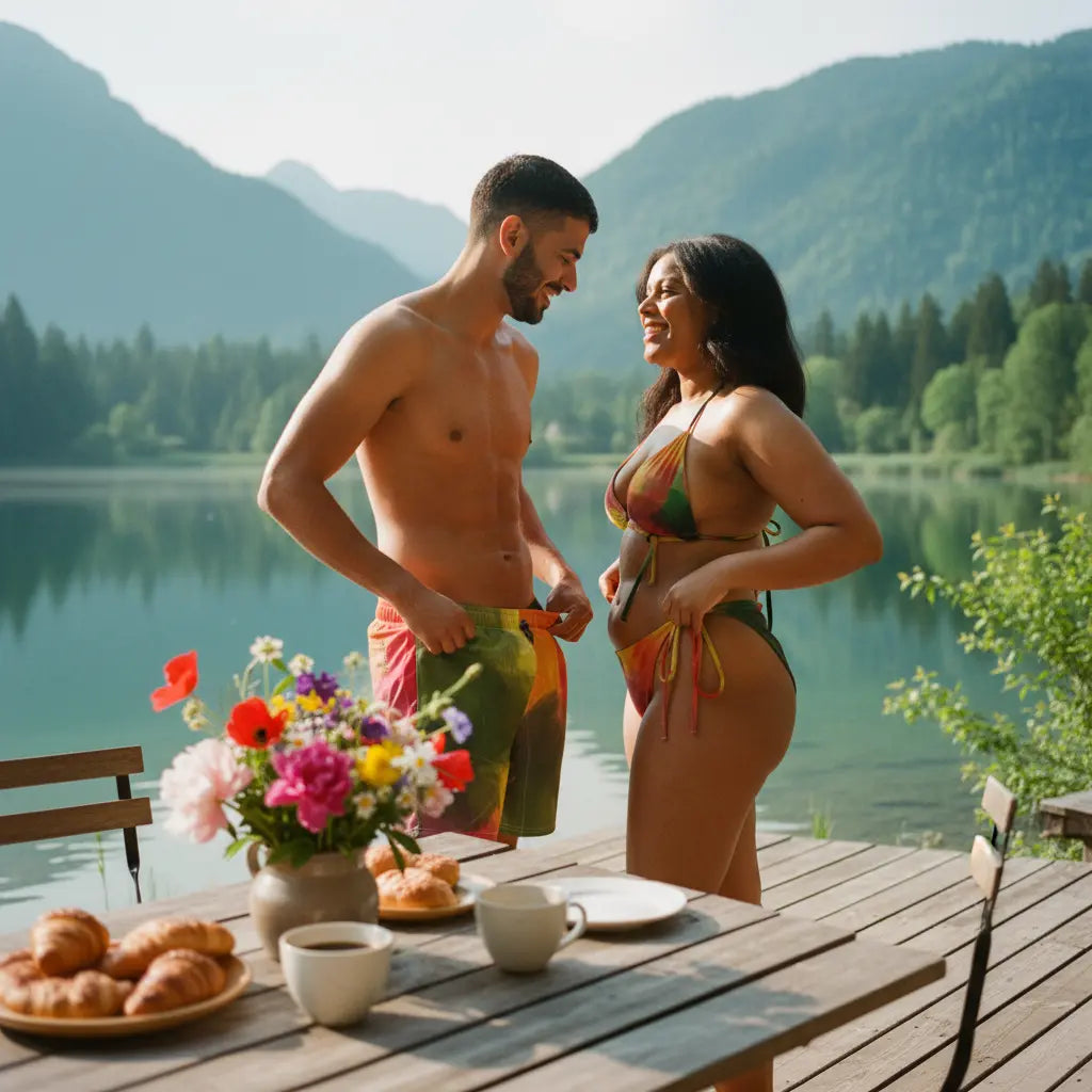 Triangel-Bikini Oberteil | Frühlingsrausch - Recycelt - Christine Wagner