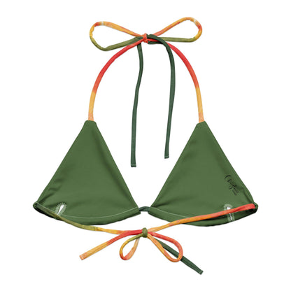 Triangel-Bikini Oberteil | Frühlingsrausch - Recycelt - Christine Wagner