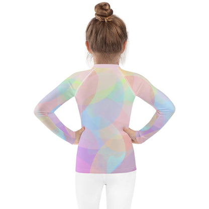 Kinder UV Shirt Langarm | Electric Rainbow - Christine Wagner