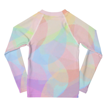 Kinder UV Shirt Langarm | Electric Rainbow - Christine Wagner