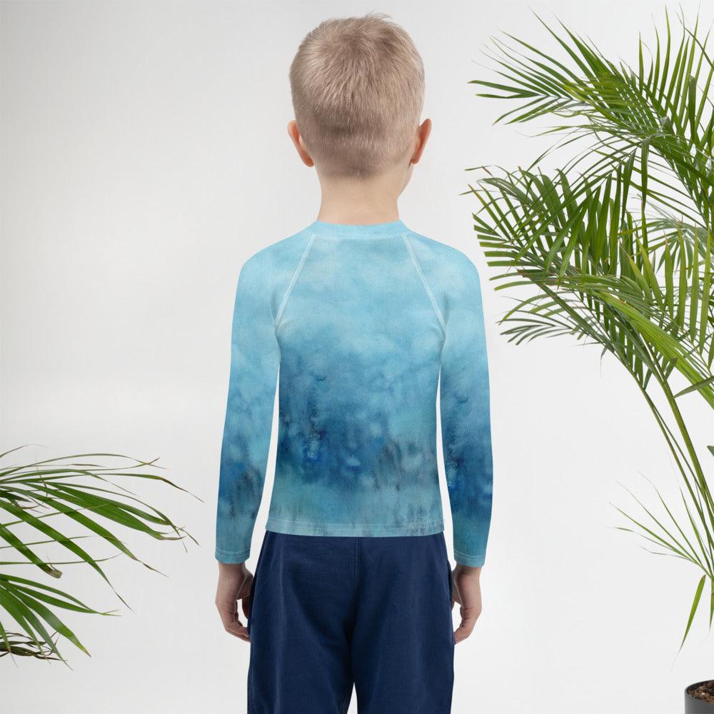 Kinder UV Shirt Langarm | Play of Clouds &amp; Rain - Christine Wagner