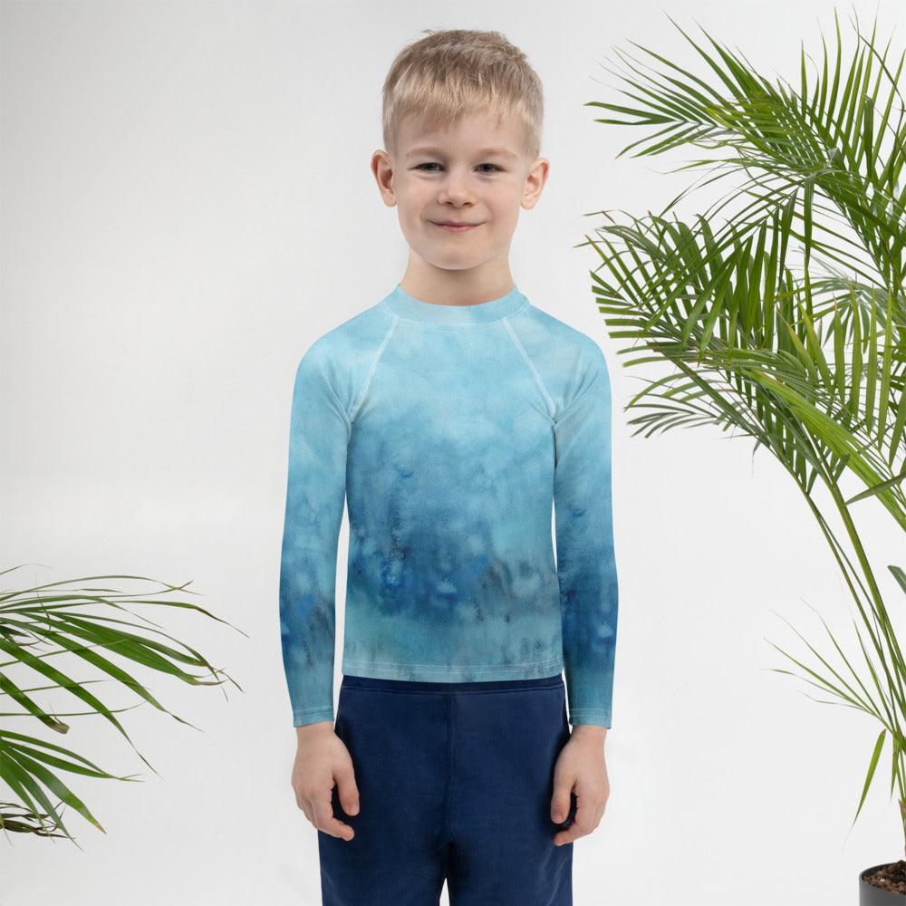 Kinder UV Shirt Langarm | Play of Clouds &amp; Rain - Christine Wagner