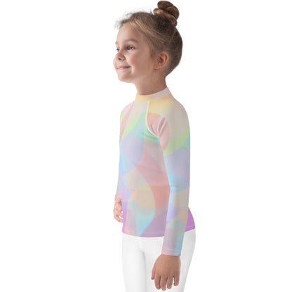 Kinder UV Shirt Langarm | Electric Rainbow - Christine Wagner