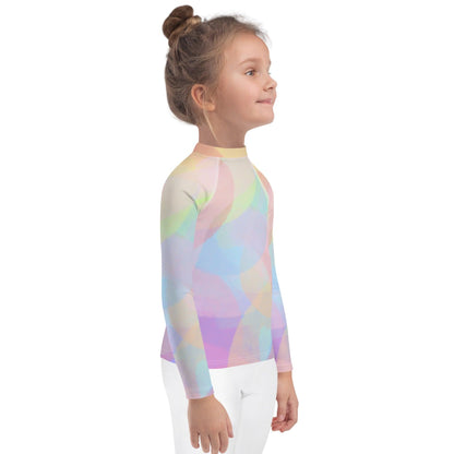Kinder UV Shirt Langarm | Electric Rainbow - Christine Wagner