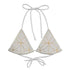 Triangel-Bikini Oberteil | Golden Matrix  - Recycelt - Christine Wagner
