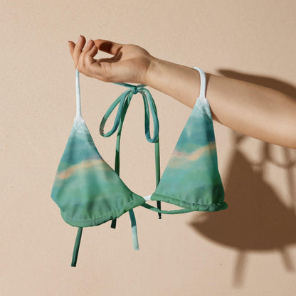 Triangel-Bikini Oberteil | By the Sea - Recycelt - Christine Wagner