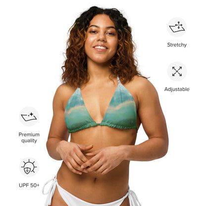 Triangel-Bikini Oberteil | By the Sea - Recycelt - Christine Wagner