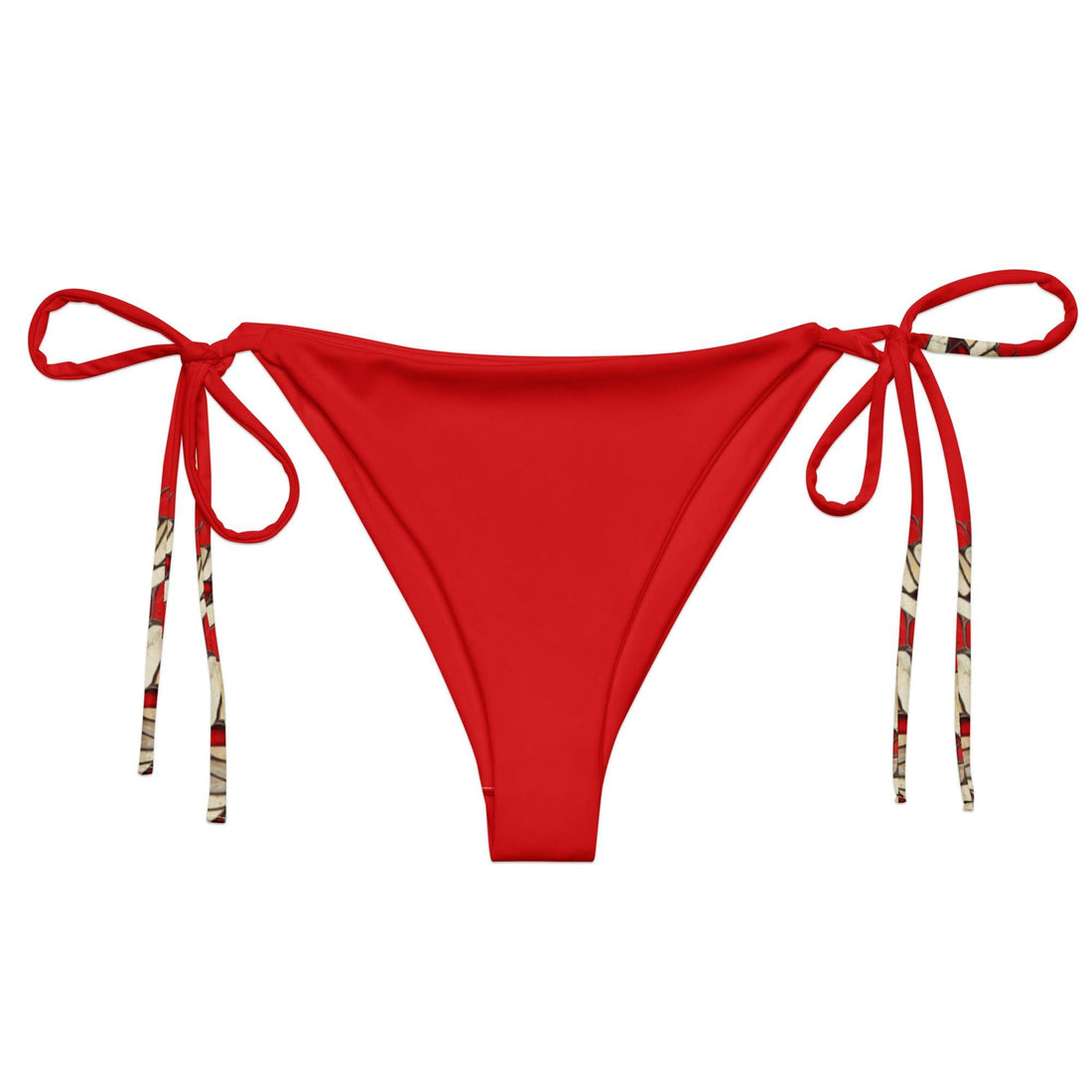 Brazilian-Bikinihose | Vintage Butterfly - Recycelt | Rot - Christine Wagner