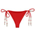 Brazilian-Bikinihose | Vintage Butterfly - Recycelt | Rot - Christine Wagner