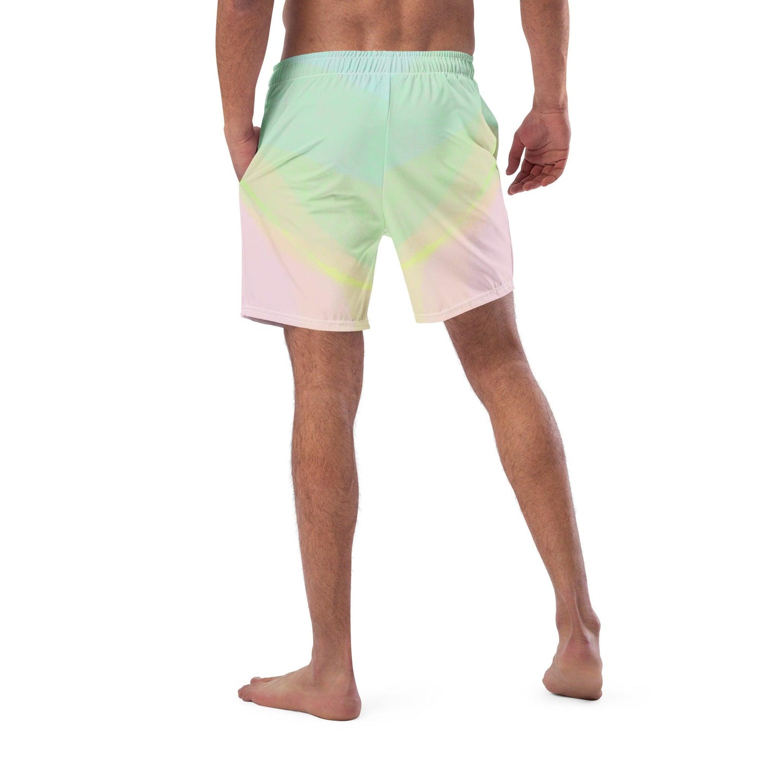 Herren Badeshorts | Electric Pistachio  | Recycelt - Christine Wagner