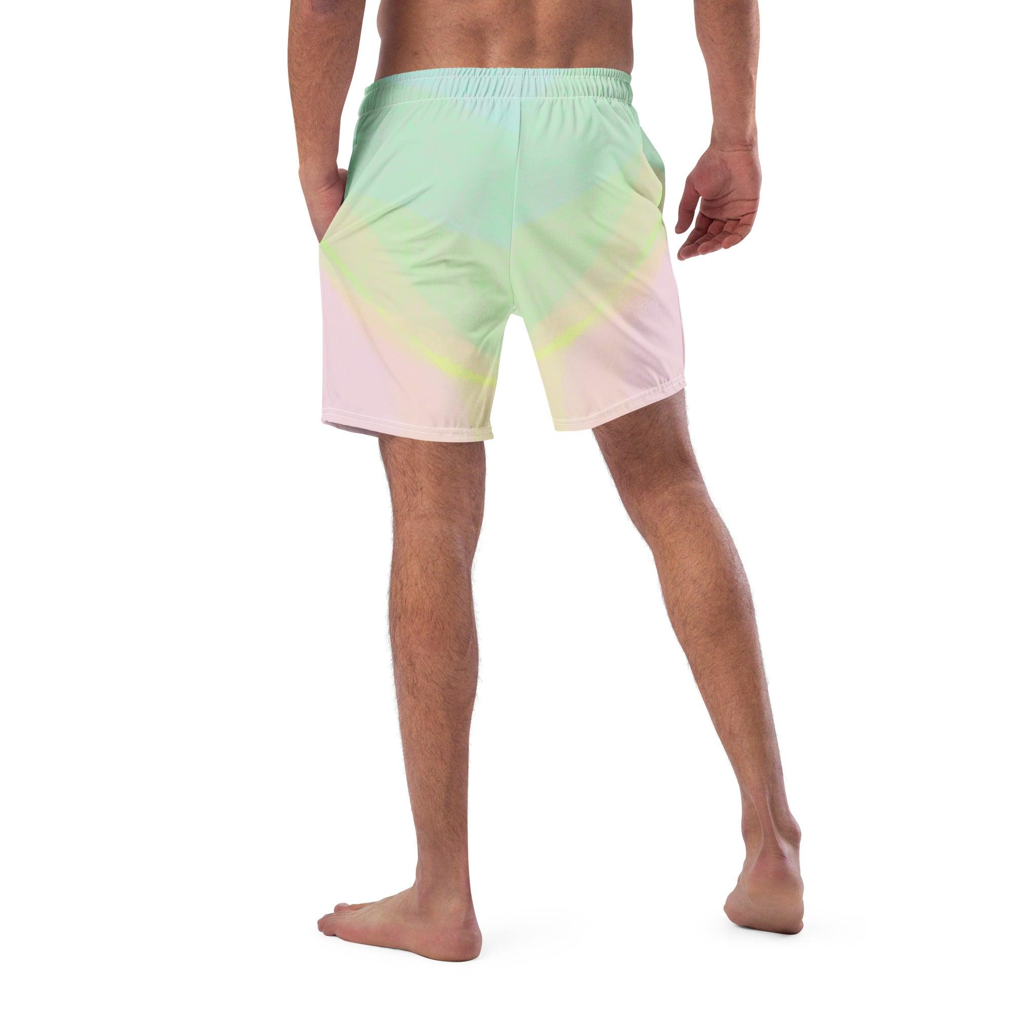 Herren Badeshorts | Electric Pistachio  | Recycelt - Christine Wagner