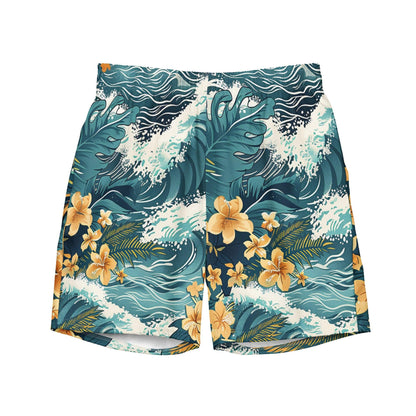 Herren Badeshorts | Island Vibes| Recycelt - Christine Wagner