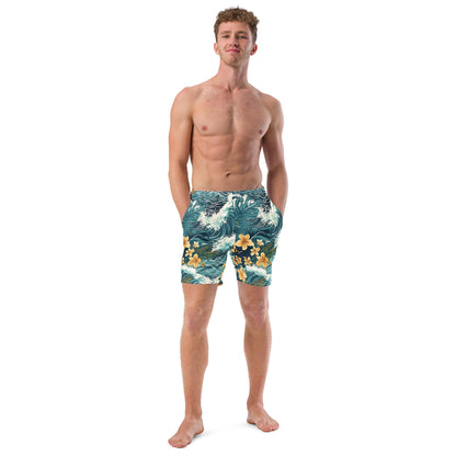 Herren Badeshorts | Island Vibes| Recycelt - Christine Wagner