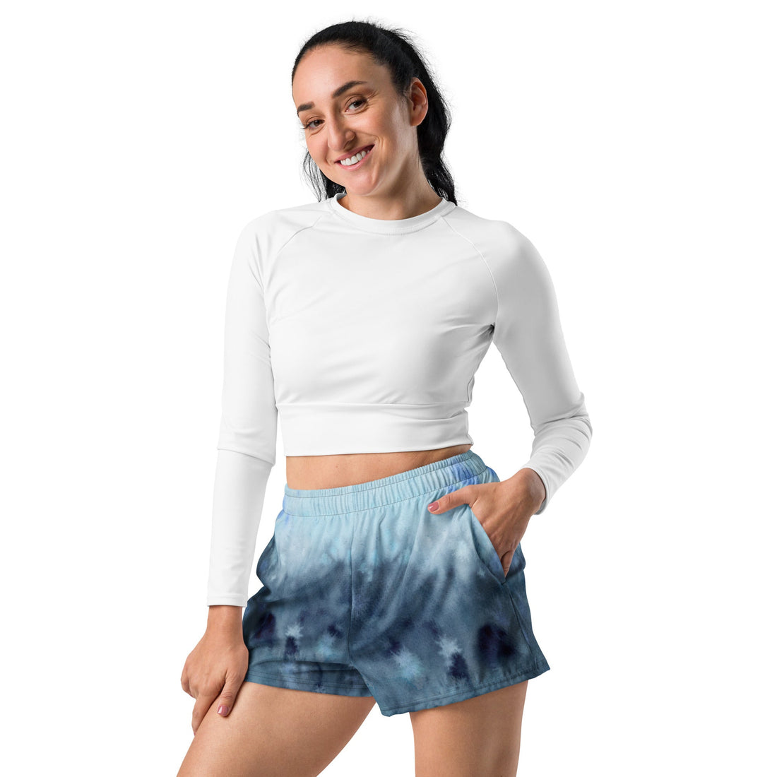 Athletic Shorts Unisex | Zen Mind | Recycled - Active Wear - Christine Wagner Studio