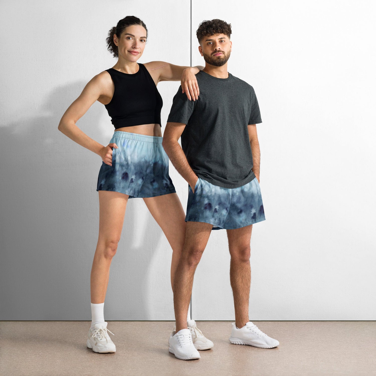 Athletic Shorts Unisex | Zen Mind | Recycled - Active Wear - Christine Wagner Studio