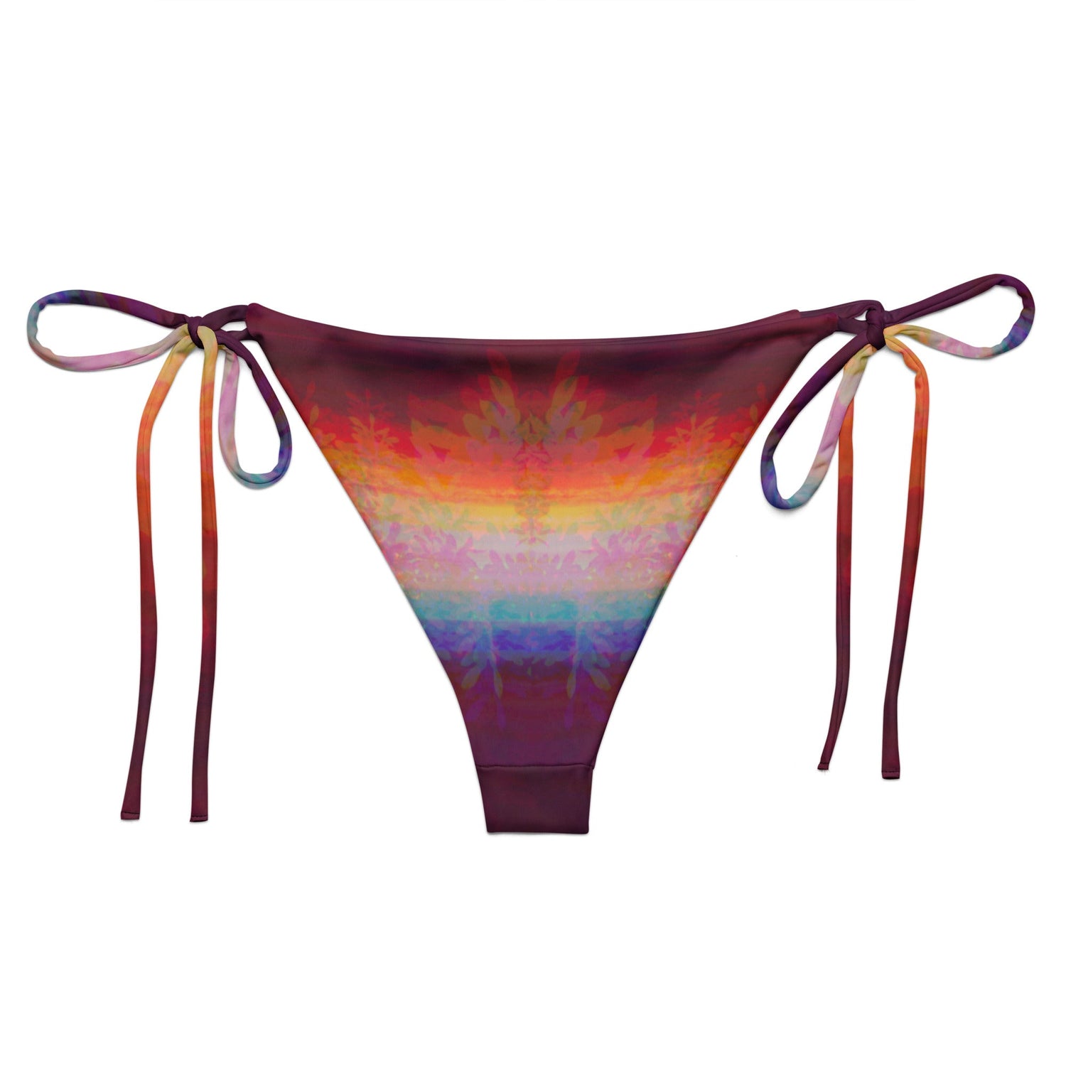 Brazilian - Bikinihose | Aurora Bloom – Recycelt | Christine Wagner - Bikini - Christine Wagner Studio
