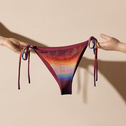 Brazilian - Bikinihose | Aurora Bloom – Recycelt | Christine Wagner - Bikini - Christine Wagner Studio