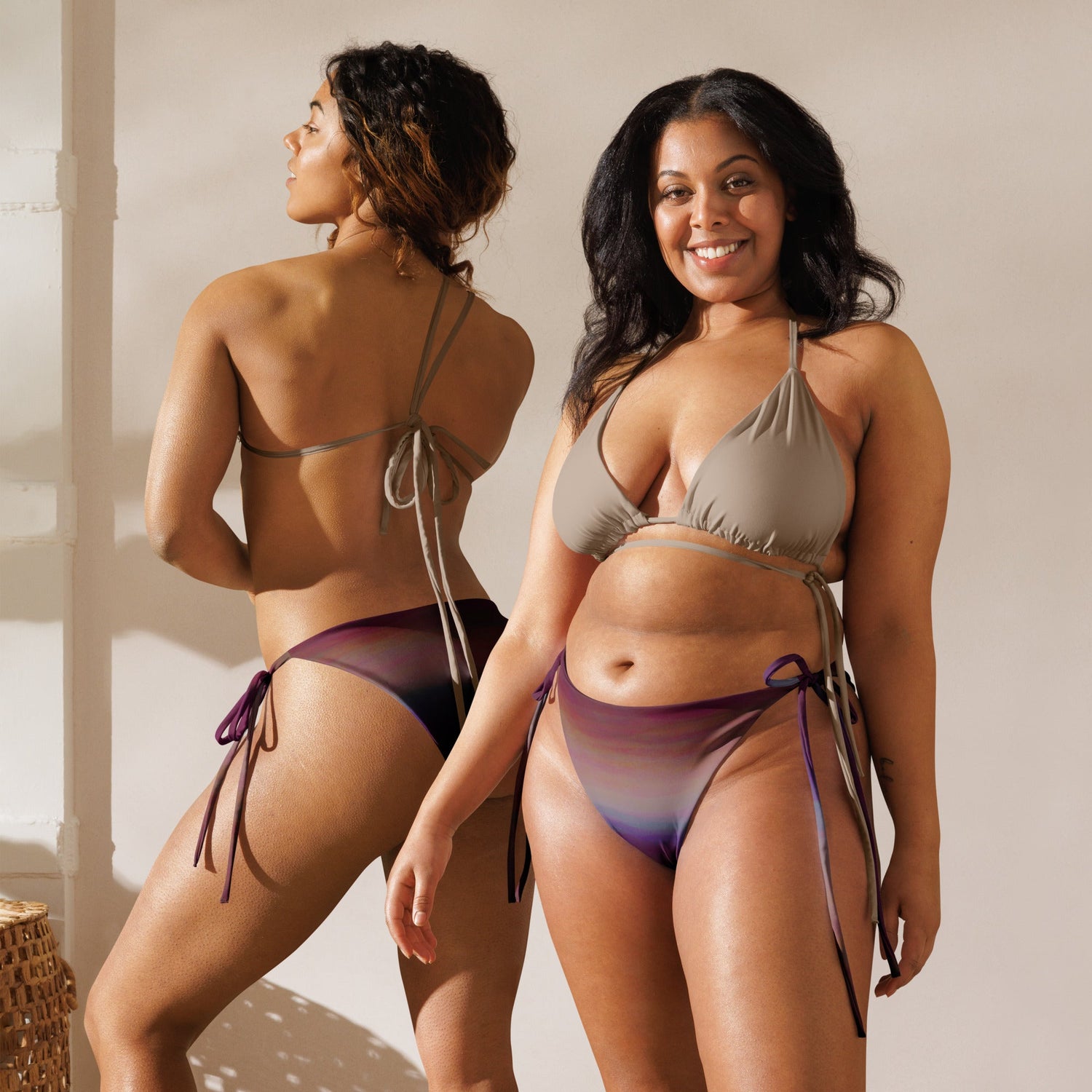 Brazilian - Bikinihose | Aurora Night – Recycelt | Christine Wagner - Bikini - Christine Wagner Studio
