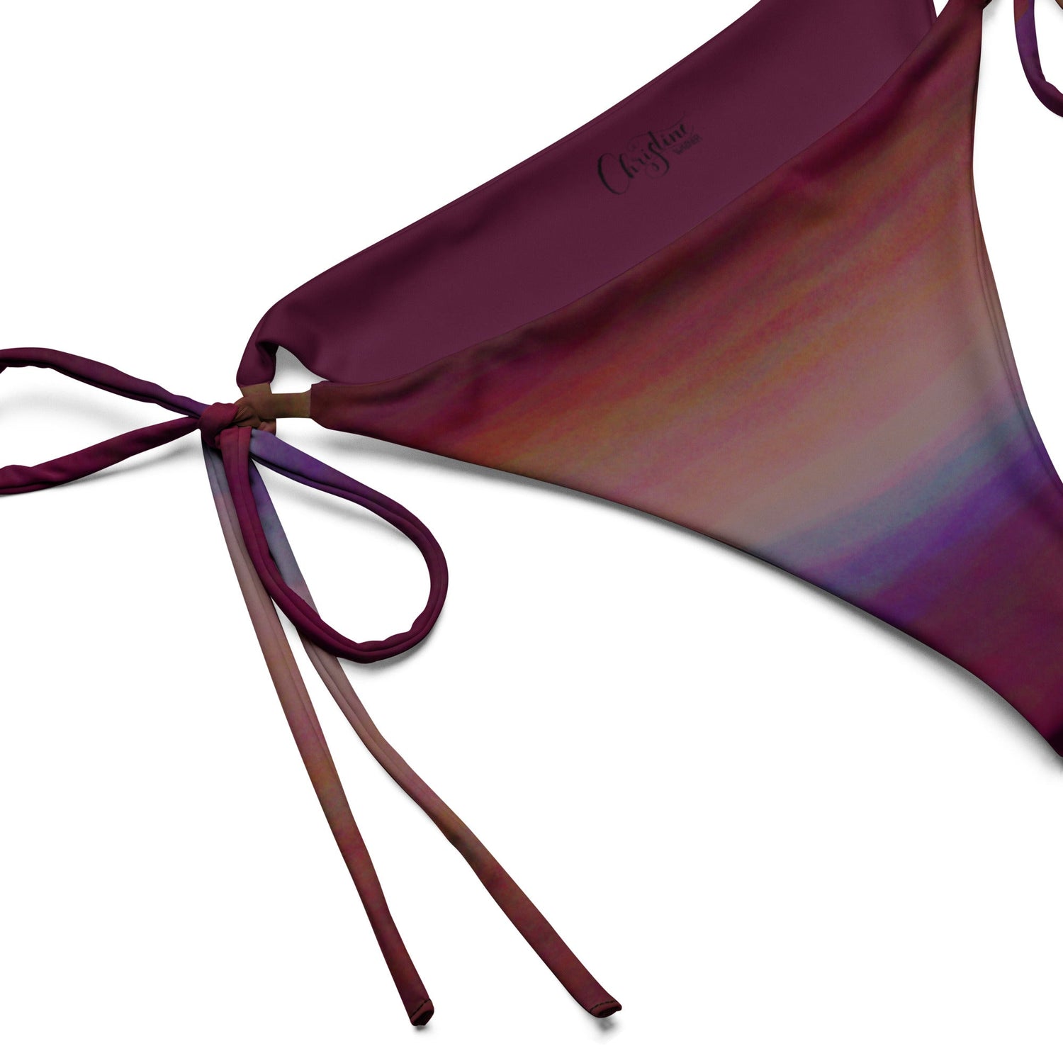Brazilian - Bikinihose | Aurora Night – Recycelt | Christine Wagner - Bikini - Christine Wagner Studio