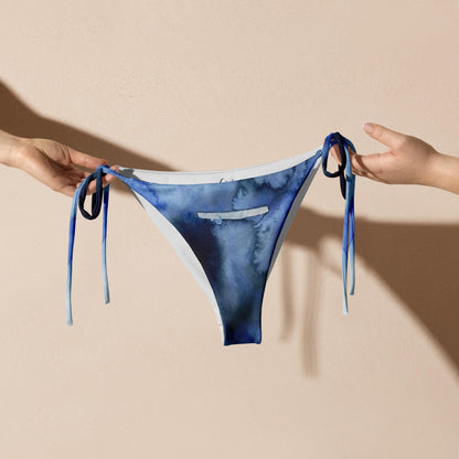 Brazilian - Bikinihose | Deeper into the Blue - Recycelt - Bikini - Christine Wagner Studio