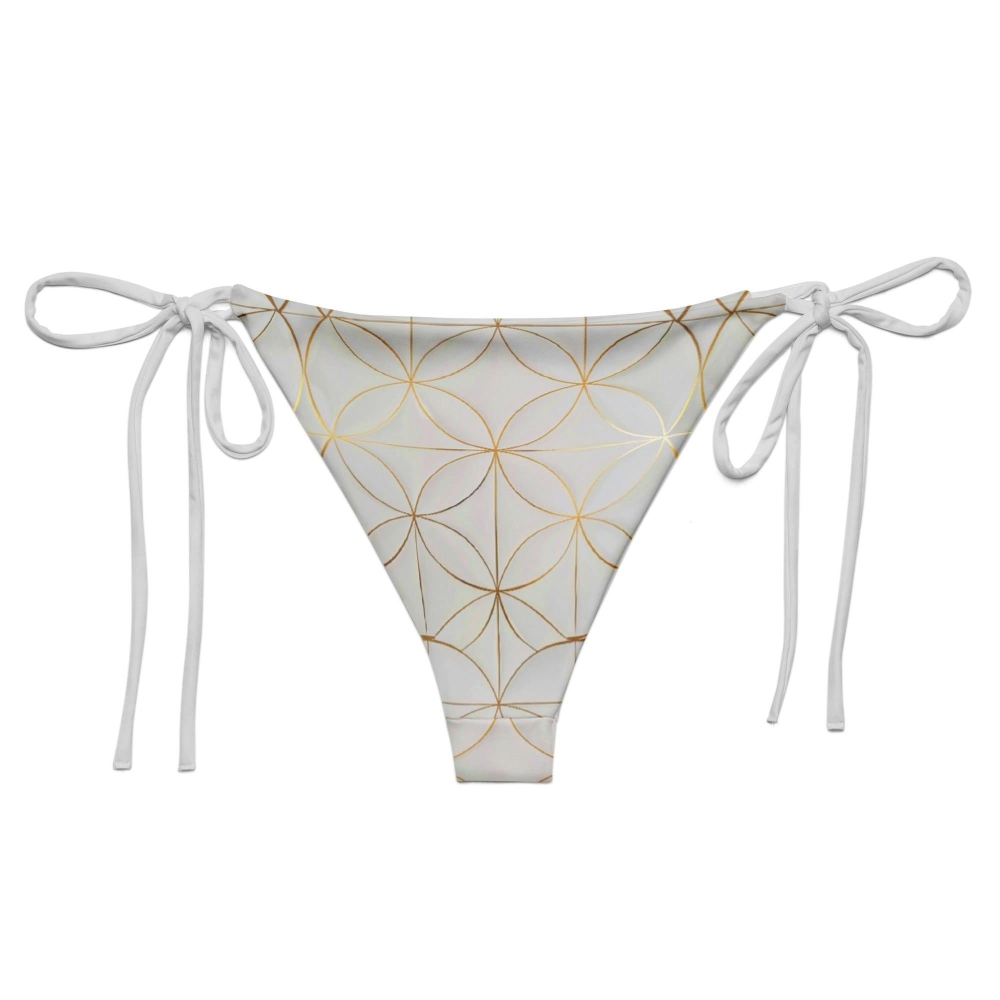 Brazilian - Bikinihose | Golden Matrix - Recycelt - Bikini - Christine Wagner Studio