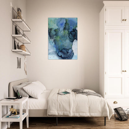 Earth Aquarell | Leinwandbild | Christine Wagner - Leinwandbild - Christine Wagner Studio